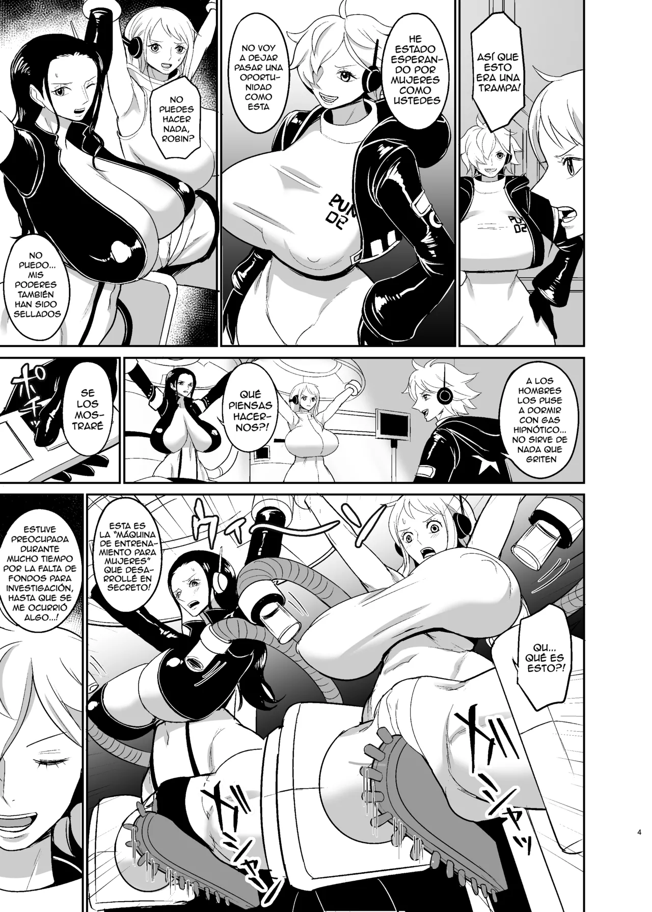 Violación con Máquina de Orgasmos Forzados para Piratas Femeninas page 4 full
