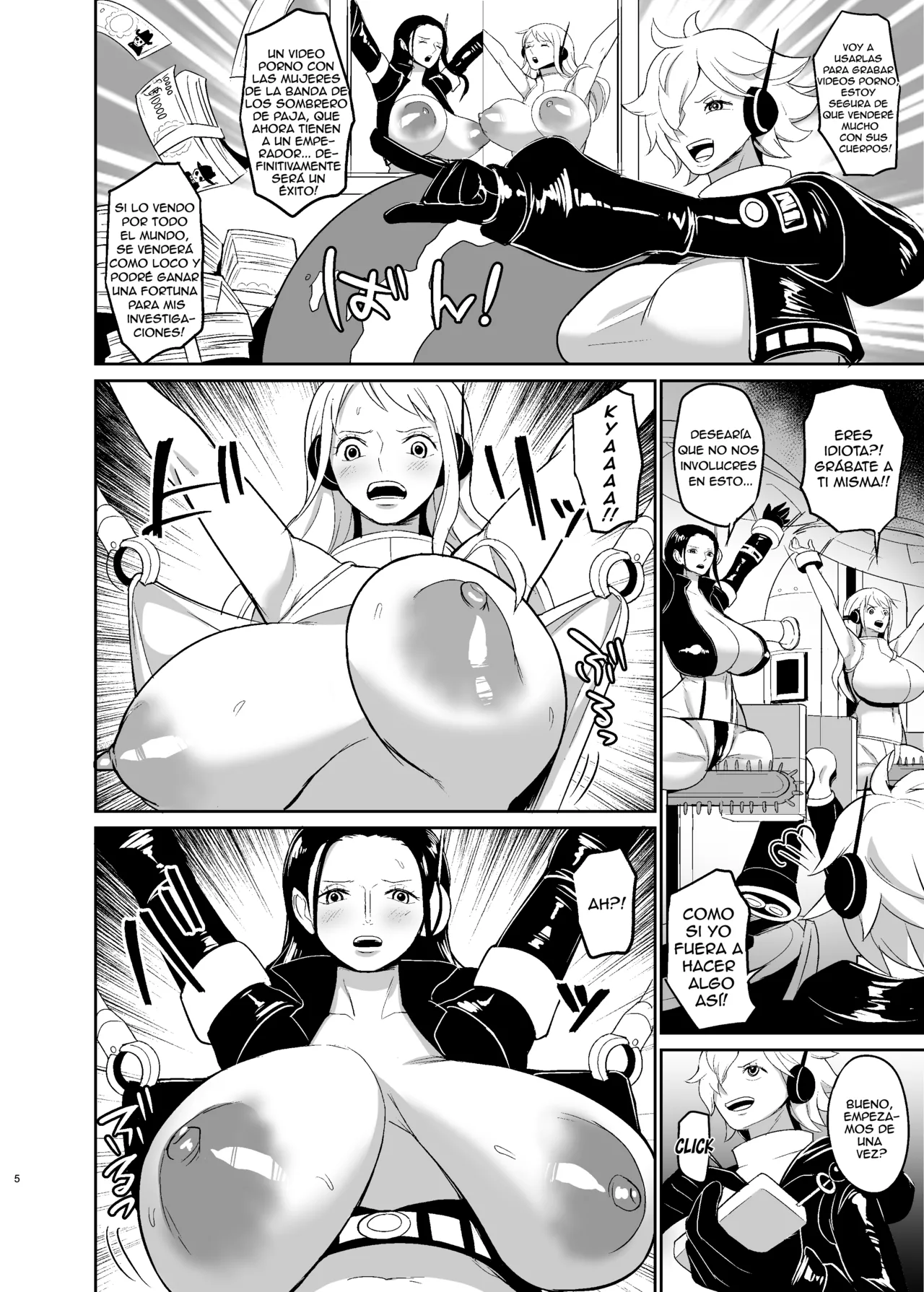 Violación con Máquina de Orgasmos Forzados para Piratas Femeninas page 5 full