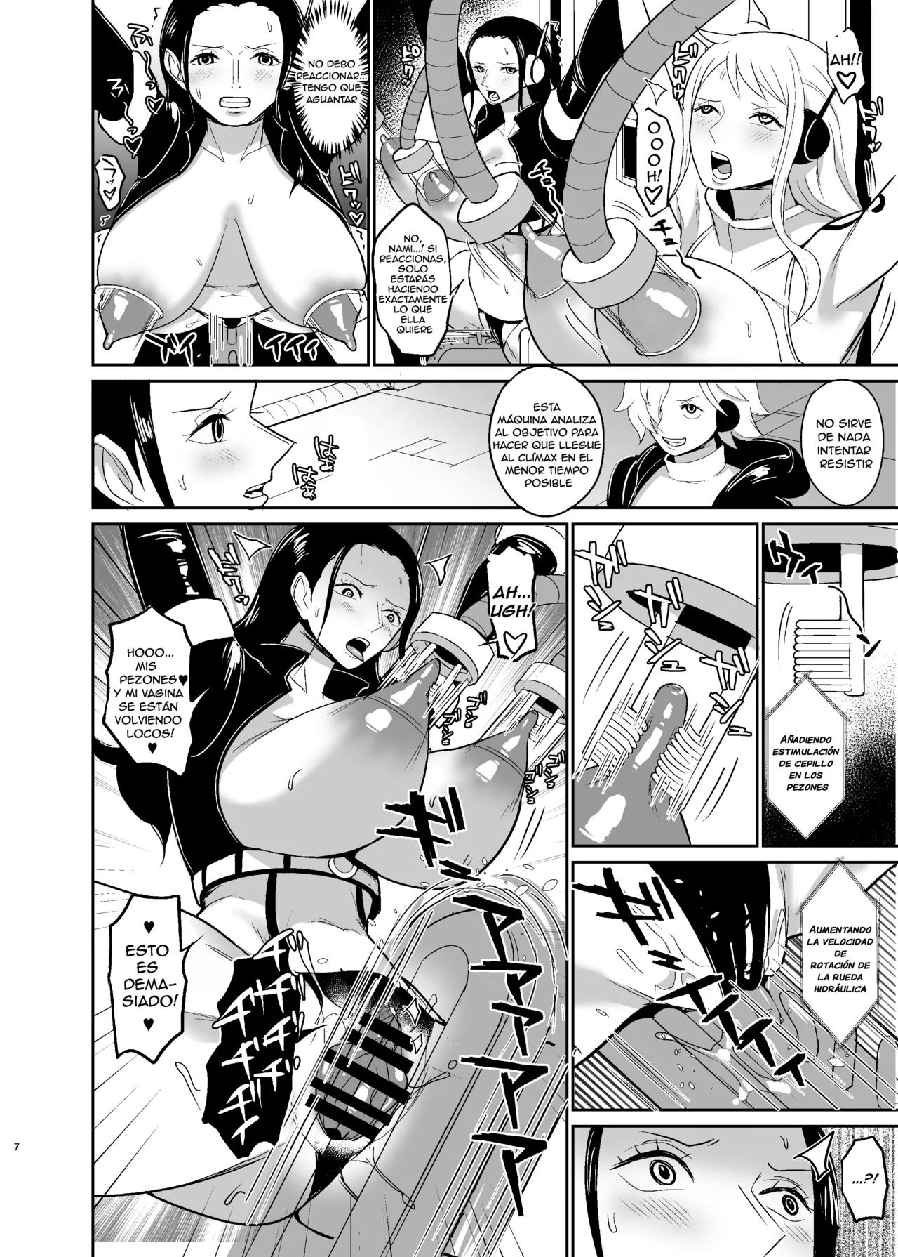 Violación con Máquina de Orgasmos Forzados para Piratas Femeninas page 7 full