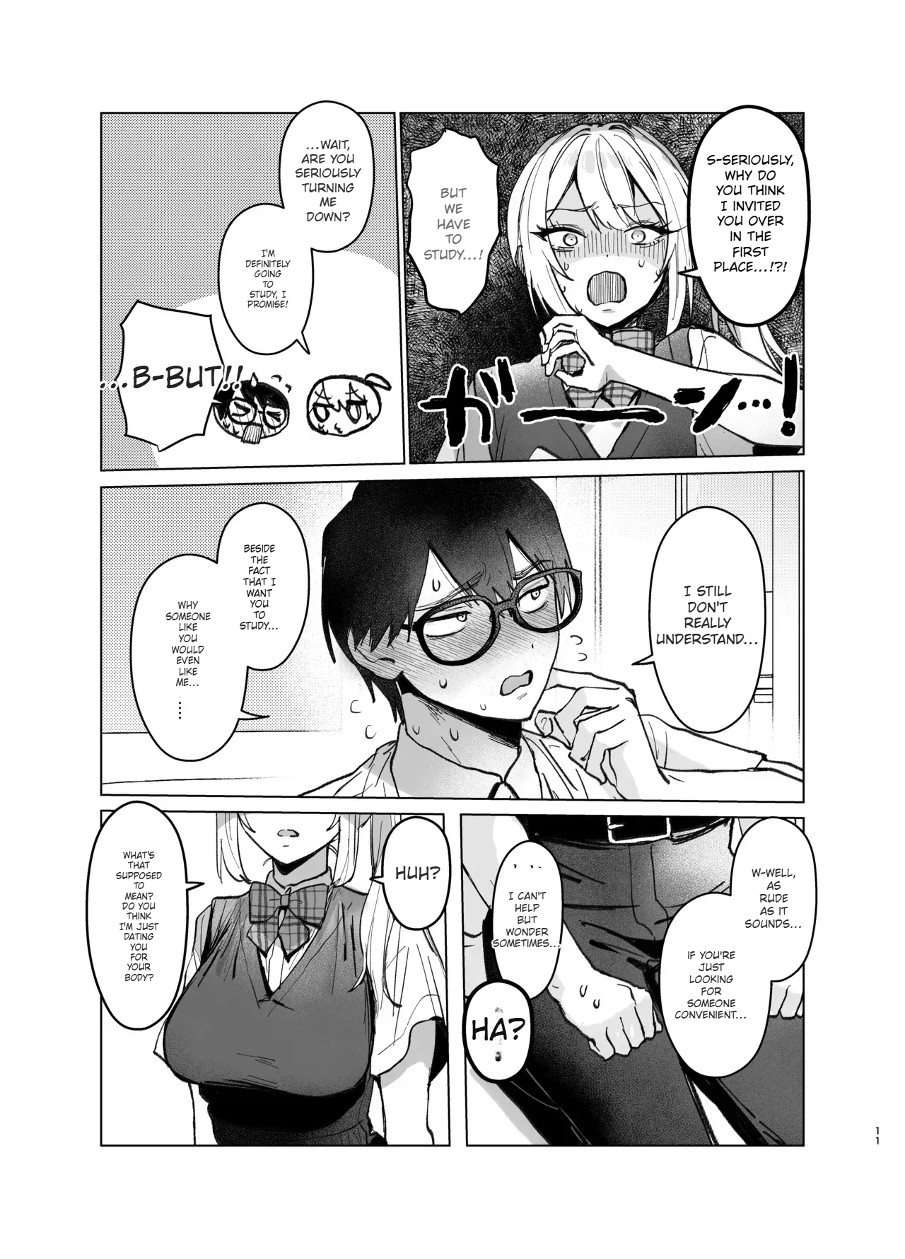 Ryou Kataomoi ga Minoranai Gyaru-san wa Iramura Chikunii ga Tomaranai! 2 page 11 full