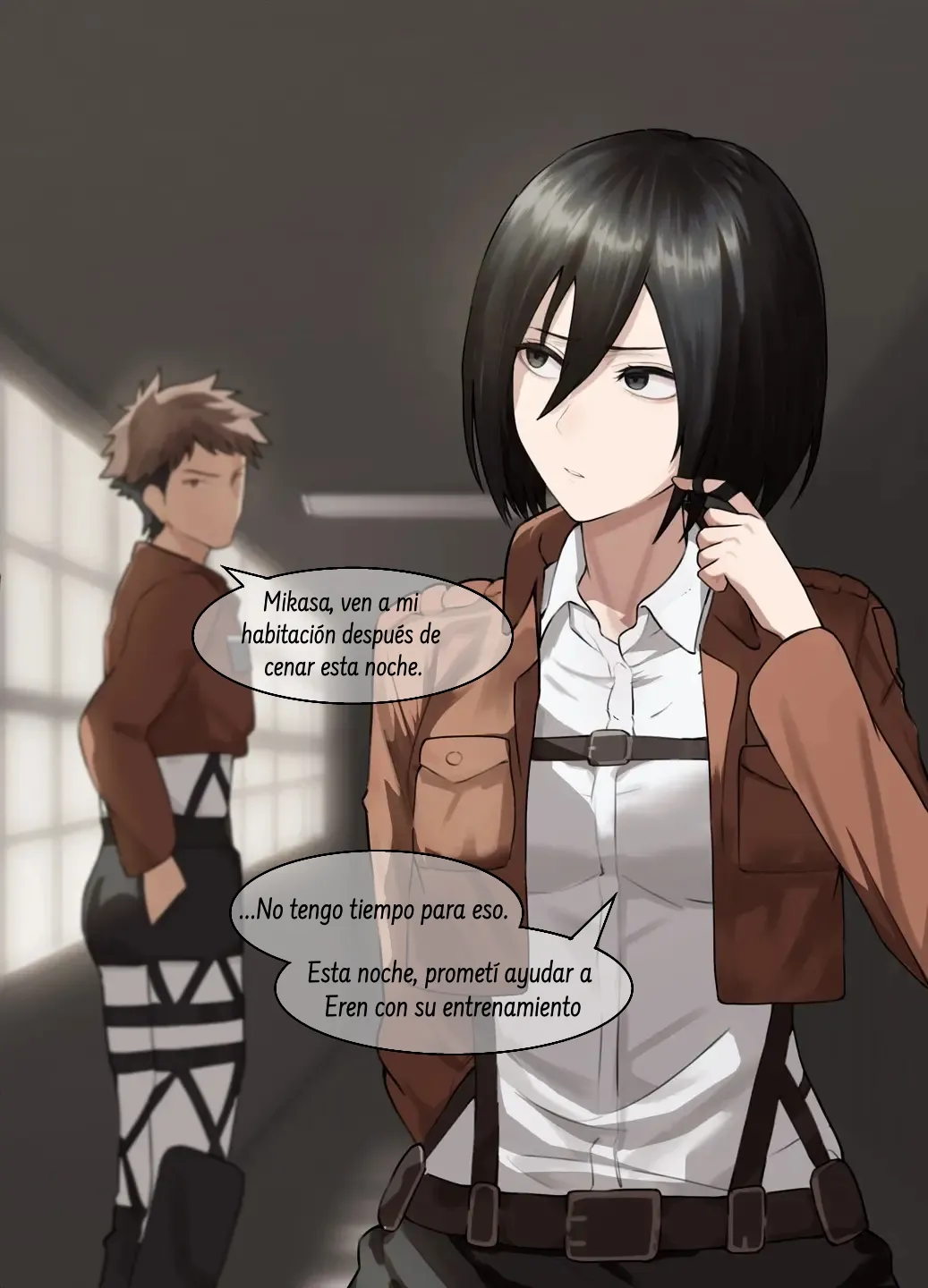 Mikasa Ackerman NTR page 3 full