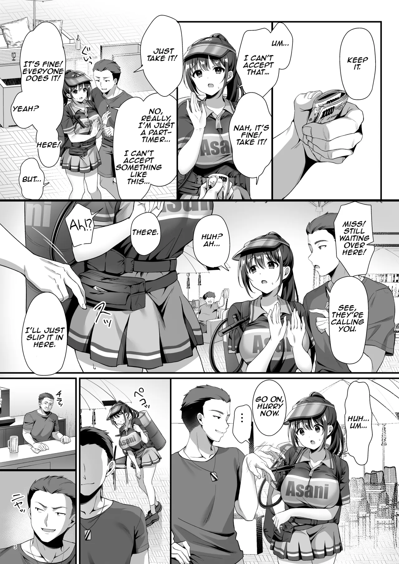 Watashi、Nusundemasen! Beer Garden no Uriko Baito ni Kita Dake Nanoni… |  I Didn’t Steal Anything! I Just Came to Work at the Beer Garden… page 8 full