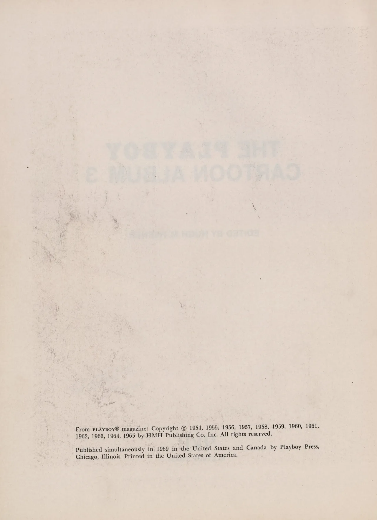 The Playboy Cartoon Album 3 page 4 full