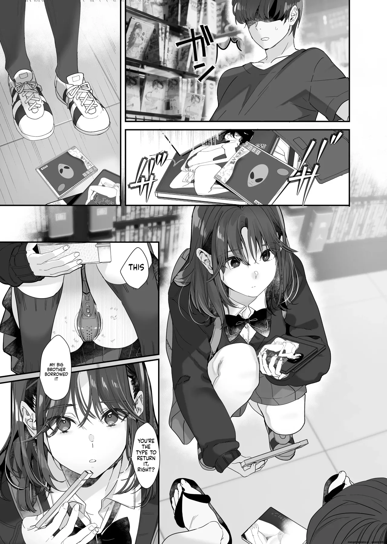 Continued After I was turned into a sex pet by an obedient gal and an NTR gal, I ended up swapping with the neighbor's pet page 11 full