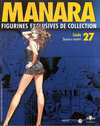 [Milo Manara] Figurines #27 : Linda - Donne e motori [French] cover