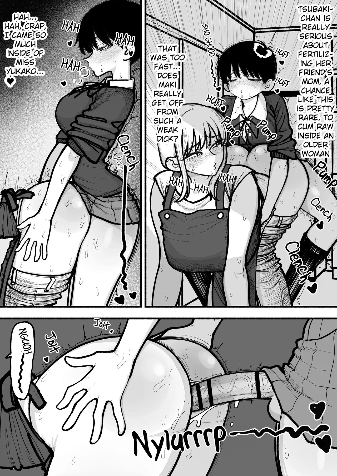 A mother who's hobby is to have sex with her daughter's Futanari Friends ♥ page 10 full