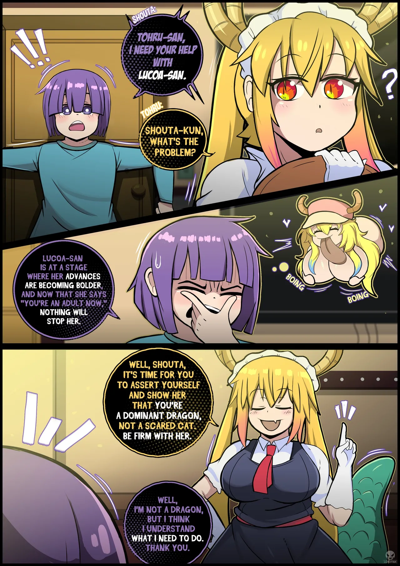 How NOT to Tame Your Dragon 🐉 page 1 full