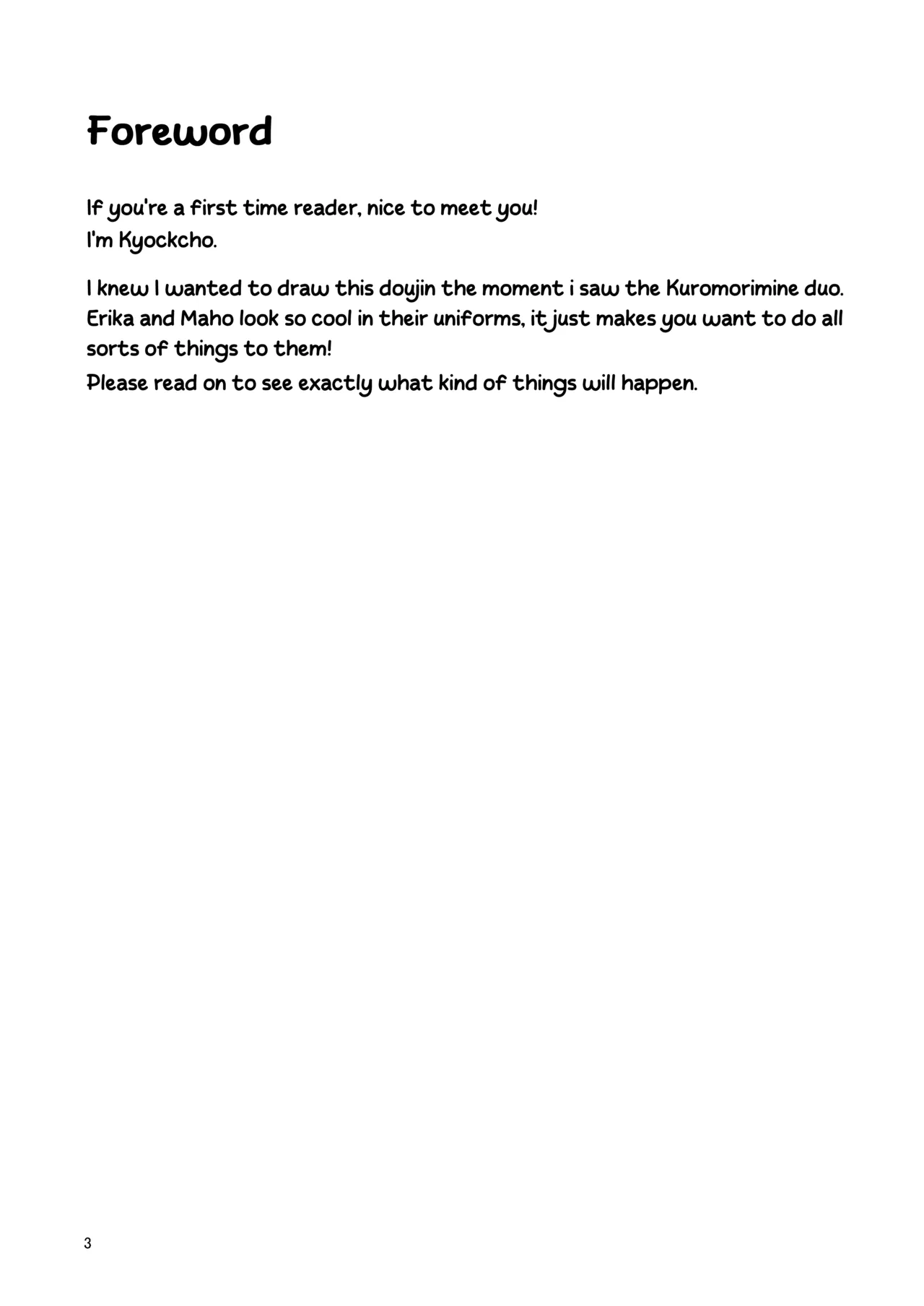 The Violation of Kuromorimine page 3 full