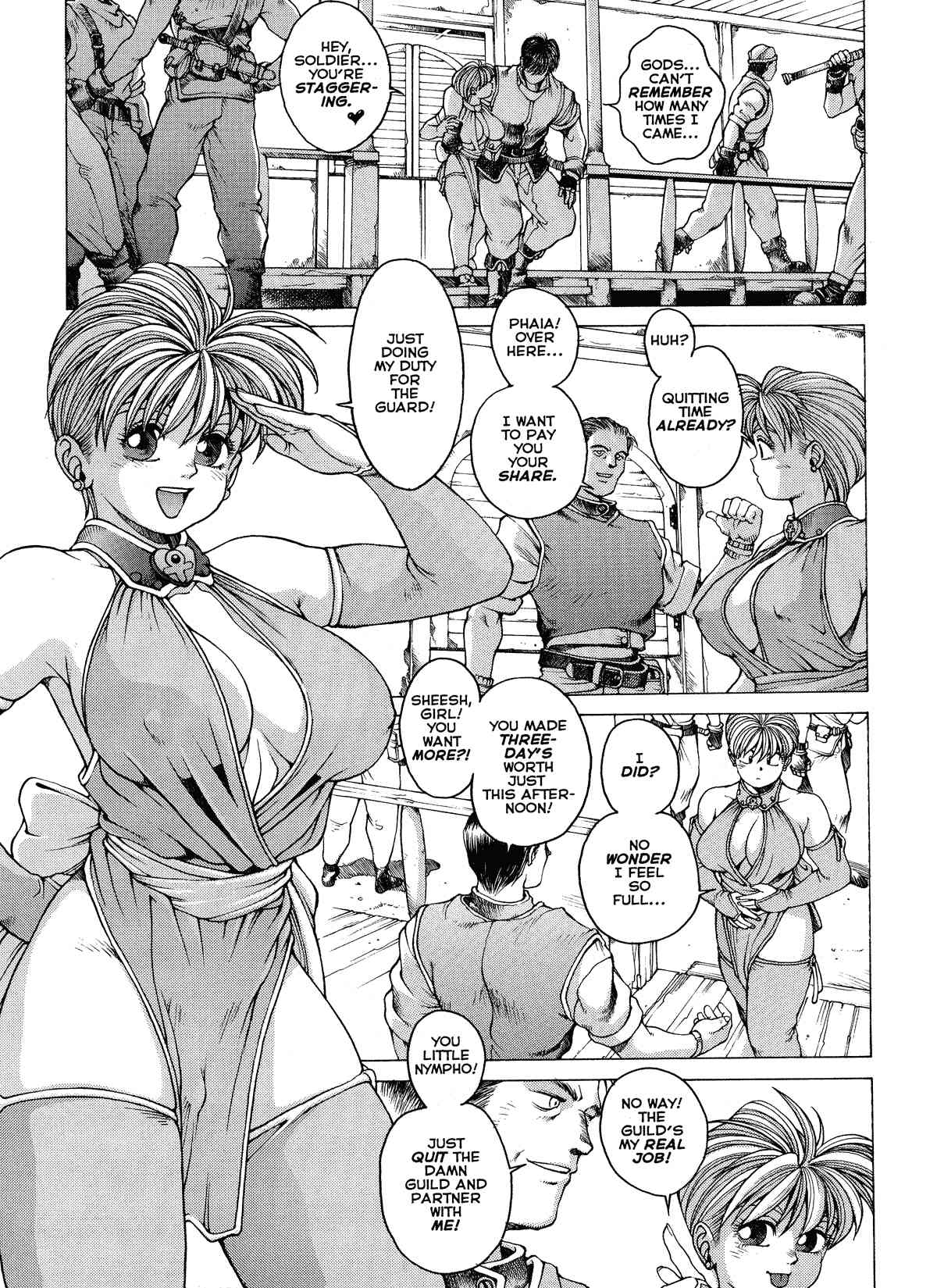 Spunky Knight XXX Volumes 1-7 page 6 full