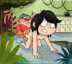 my gym partners a monkey