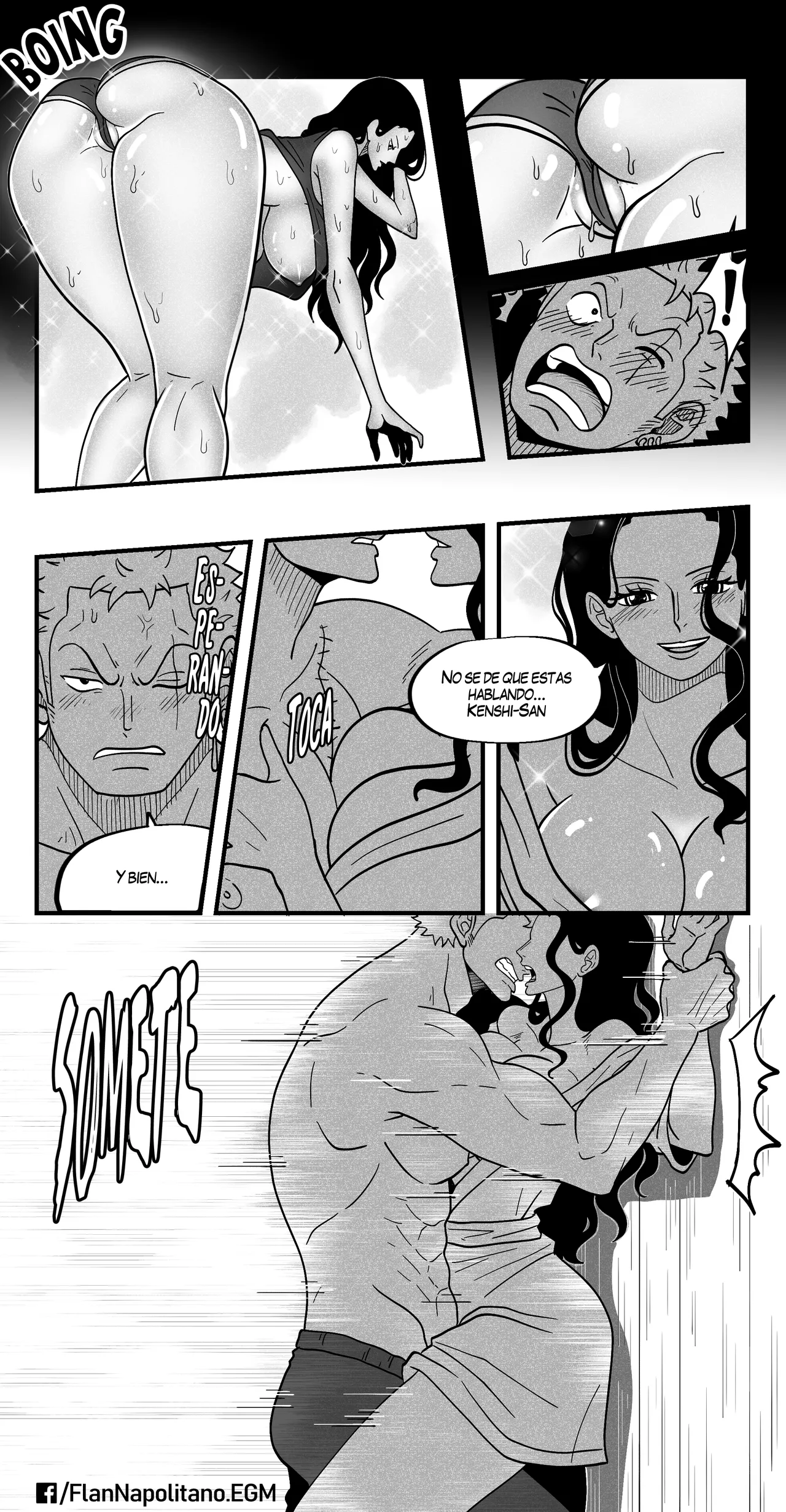 Flan Napolitano - Especial - Zoro & Robin page 7 full
