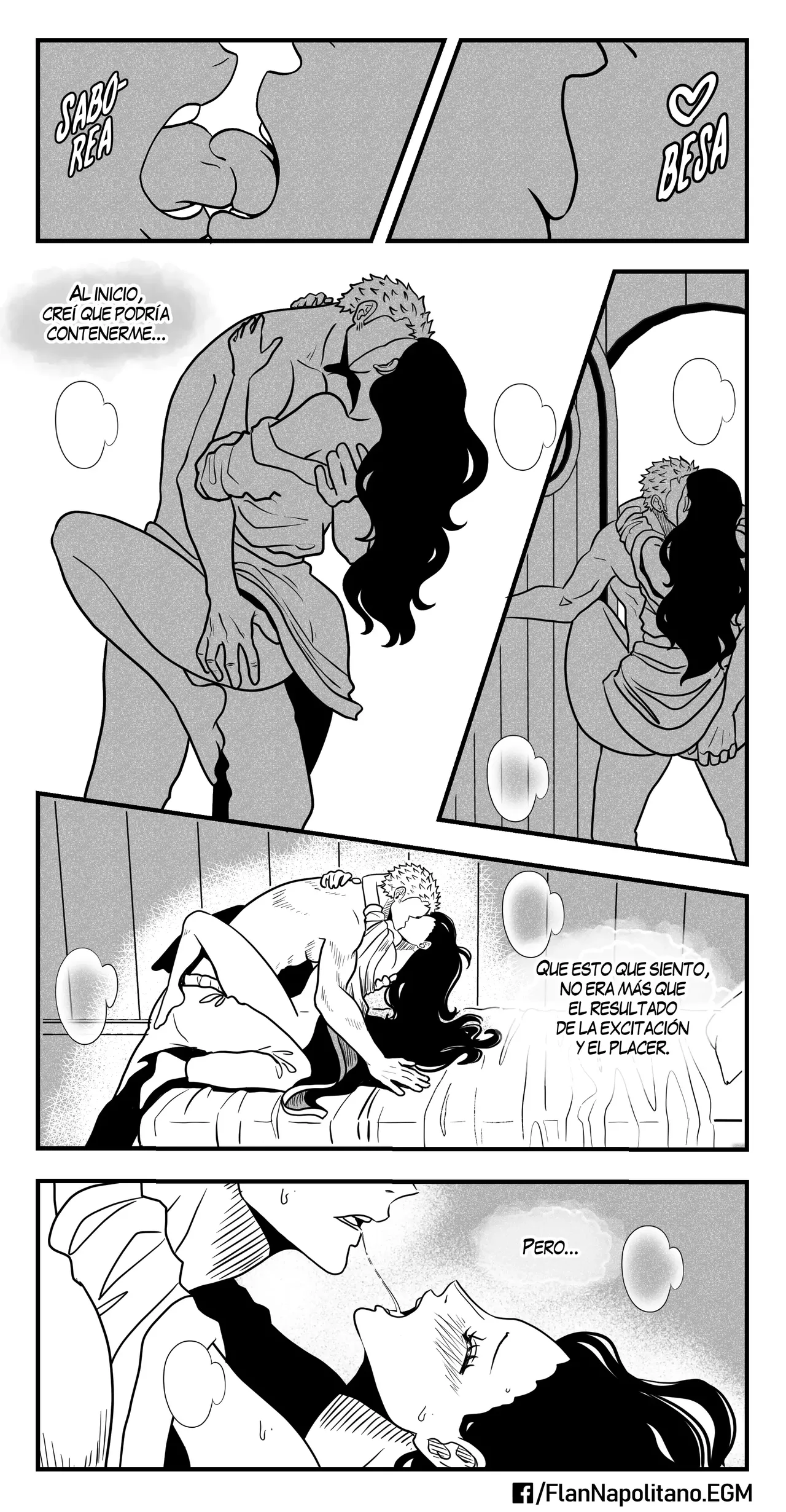 Flan Napolitano - Especial - Zoro & Robin page 9 full