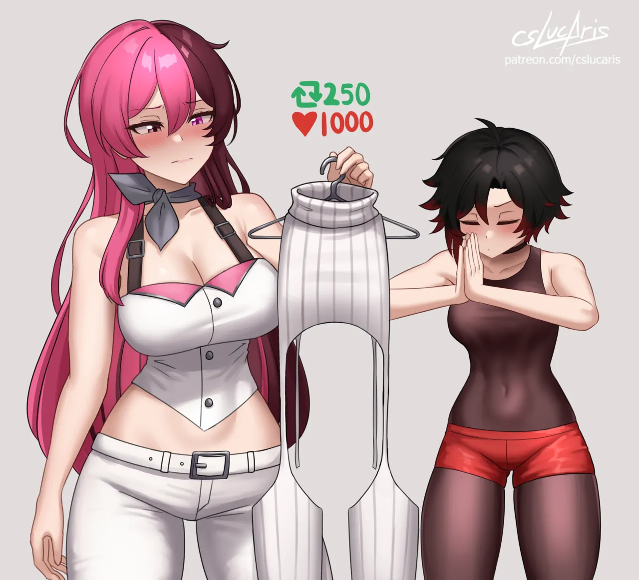 Rwby Neo and Ruby Virgin Destroyer with Exclusive page 1 full
