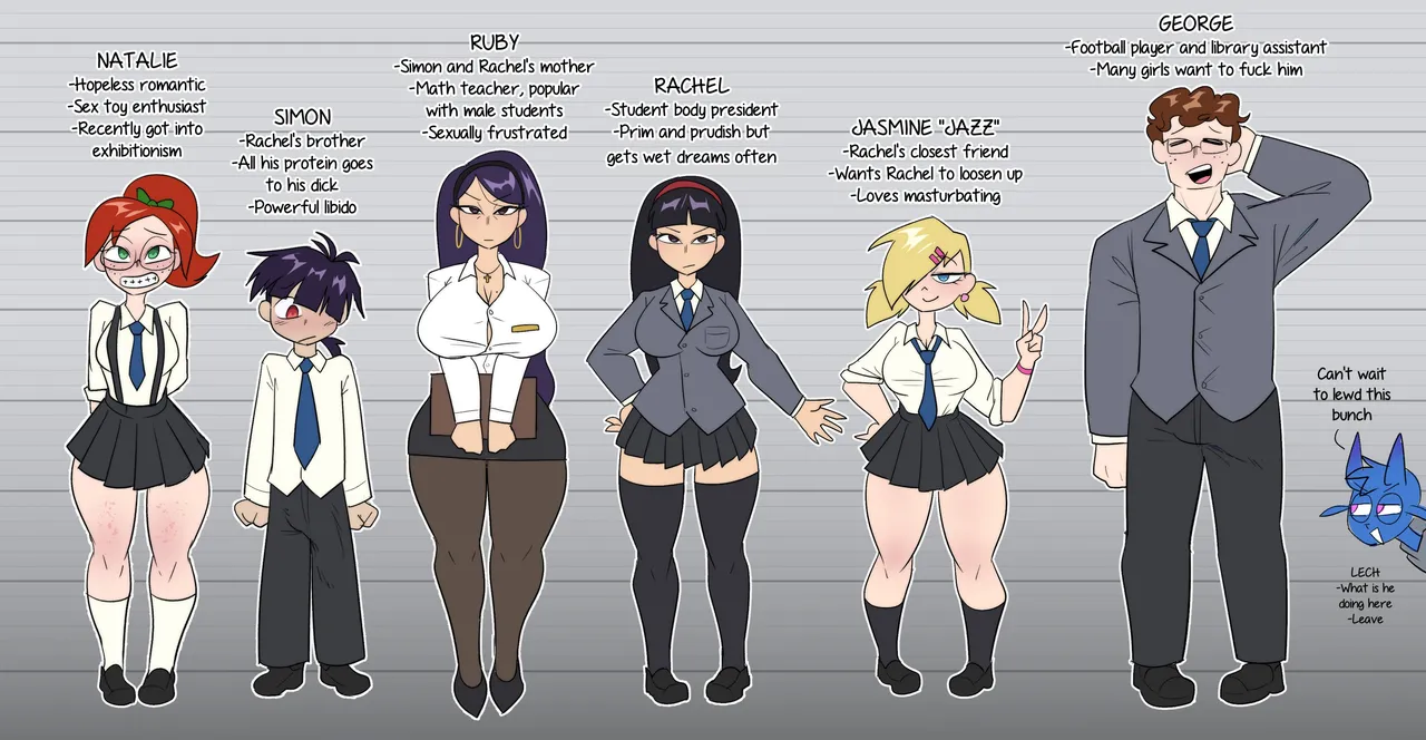 Lechery Academy page 1 full