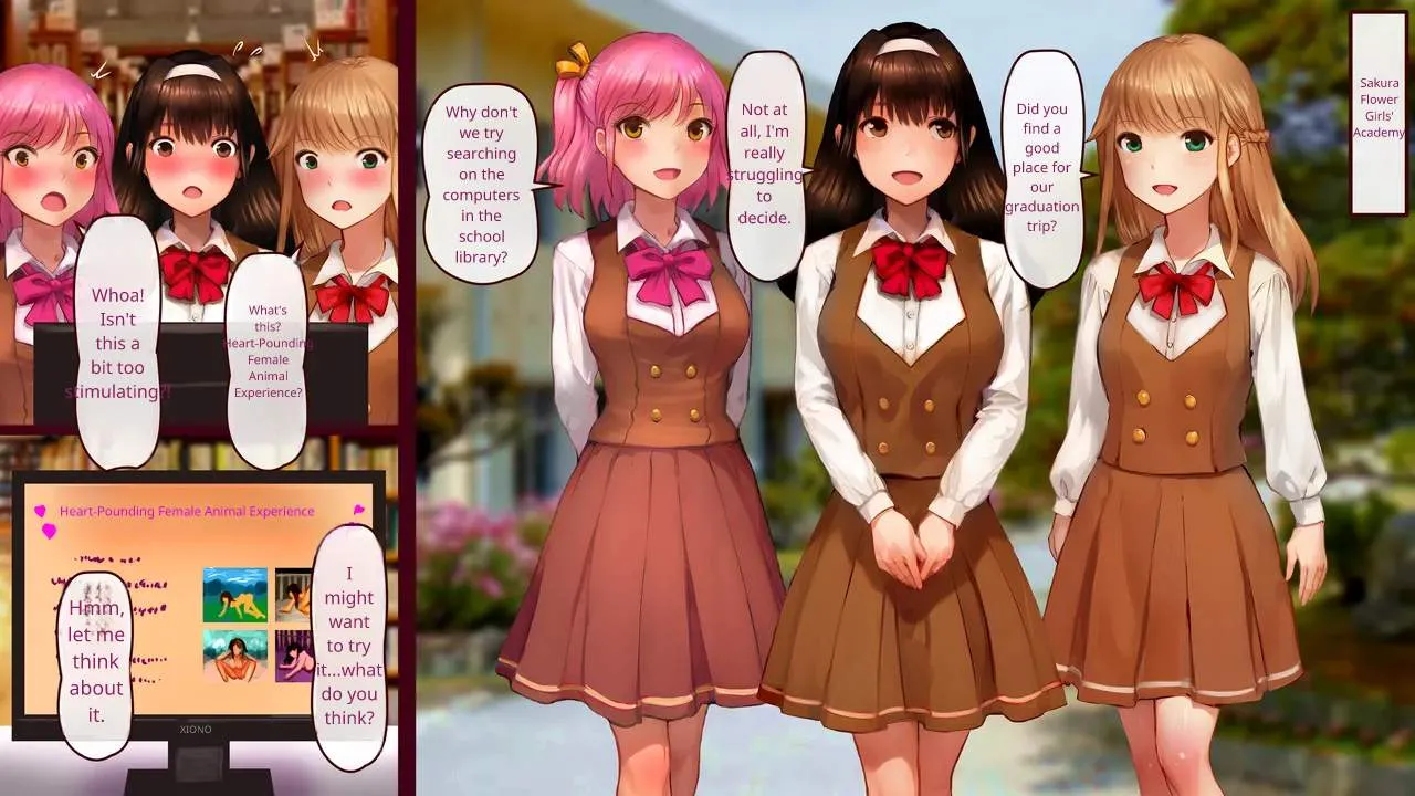 DokiDoki Graduation Trip page 1 full