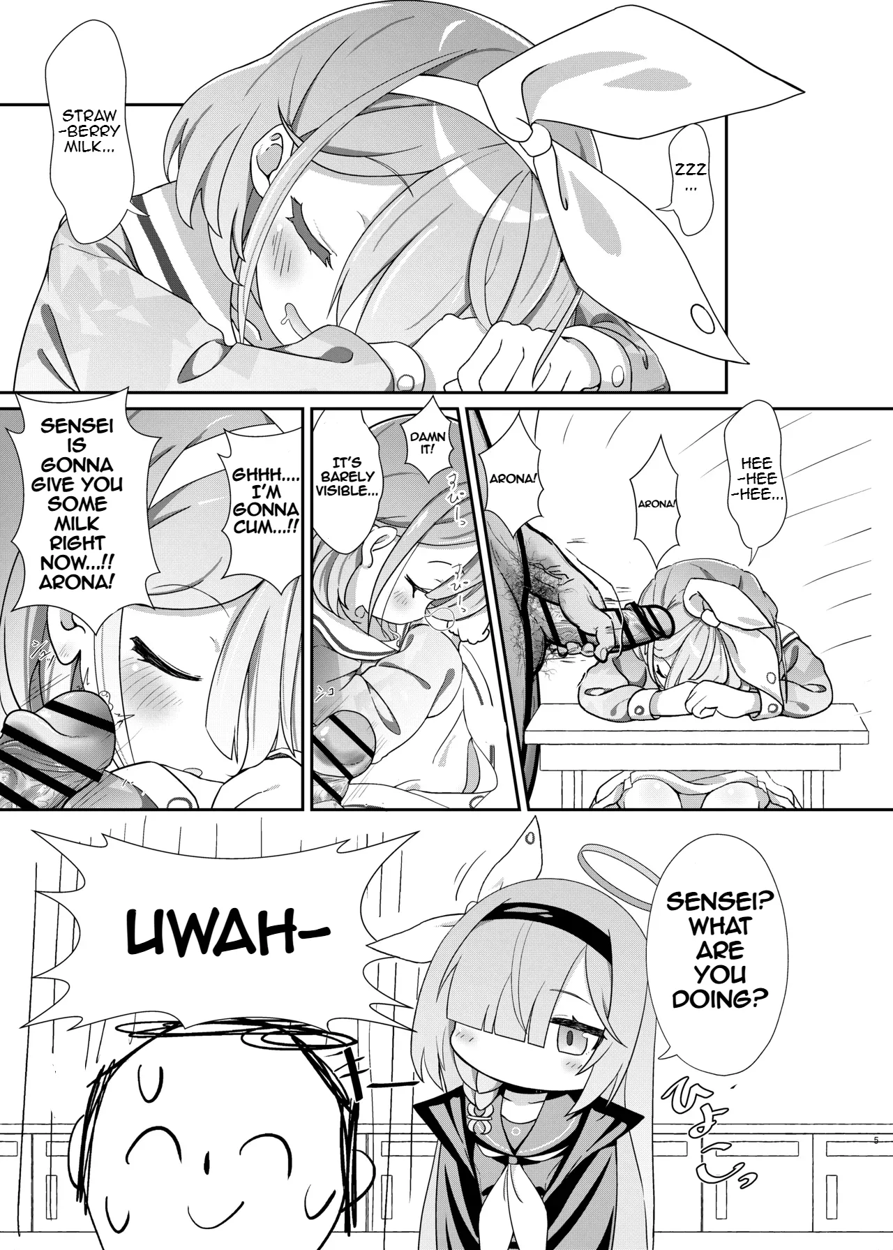 Sensei no Koto ga Daisuki na Arona-chan to Goui Ari Icha Love Nakayoshi Hon | Arona-chan Agrees To A Friendly And Affectionate Relationship With Her Sensei Who She Loves Very Very Much page 4 full