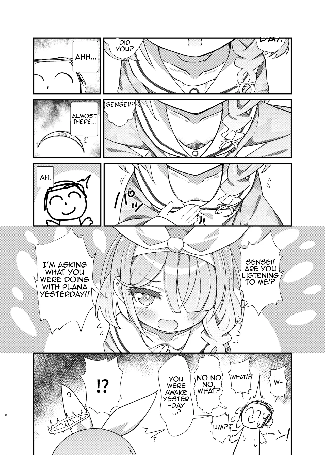 Sensei no Koto ga Daisuki na Arona-chan to Goui Ari Icha Love Nakayoshi Hon | Arona-chan Agrees To A Friendly And Affectionate Relationship With Her Sensei Who She Loves Very Very Much page 7 full