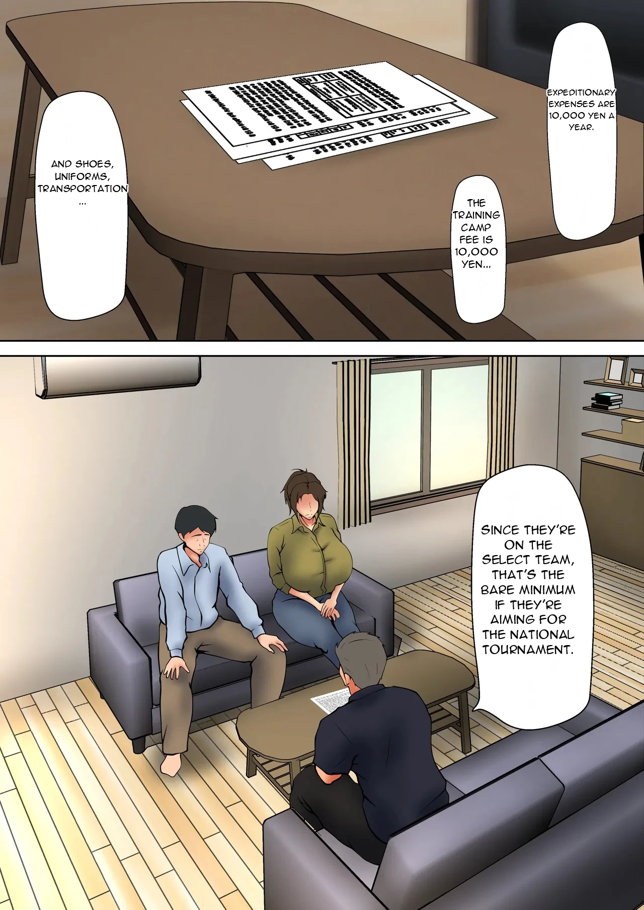 A Married Woman Who Chose to Be Embraced for The Sake of Her Daughter - A Night Sanctioned by Her Husband page 7 full