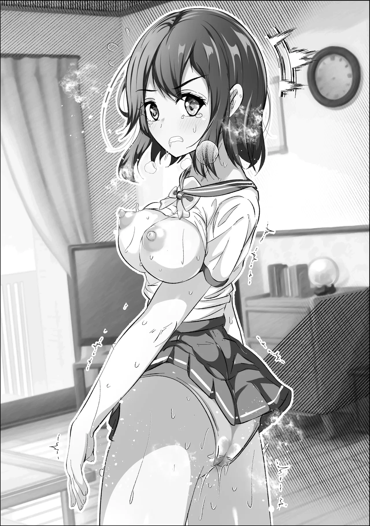 Imouto ni Manko no Nioi Kagasetekurette Onegaishitemitara - I Tried Asking My Little Sister to Let Me Smell Her Pussy... page 3 full