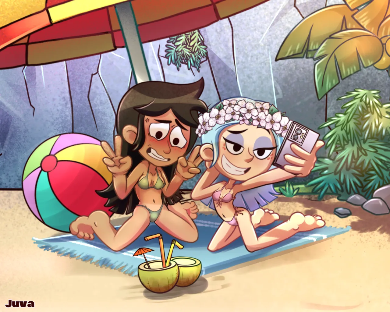 Molly & Friends at the beach page 4 full