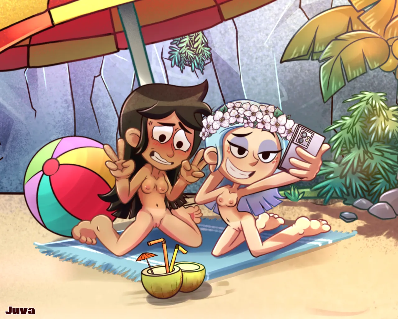 Molly & Friends at the beach page 5 full