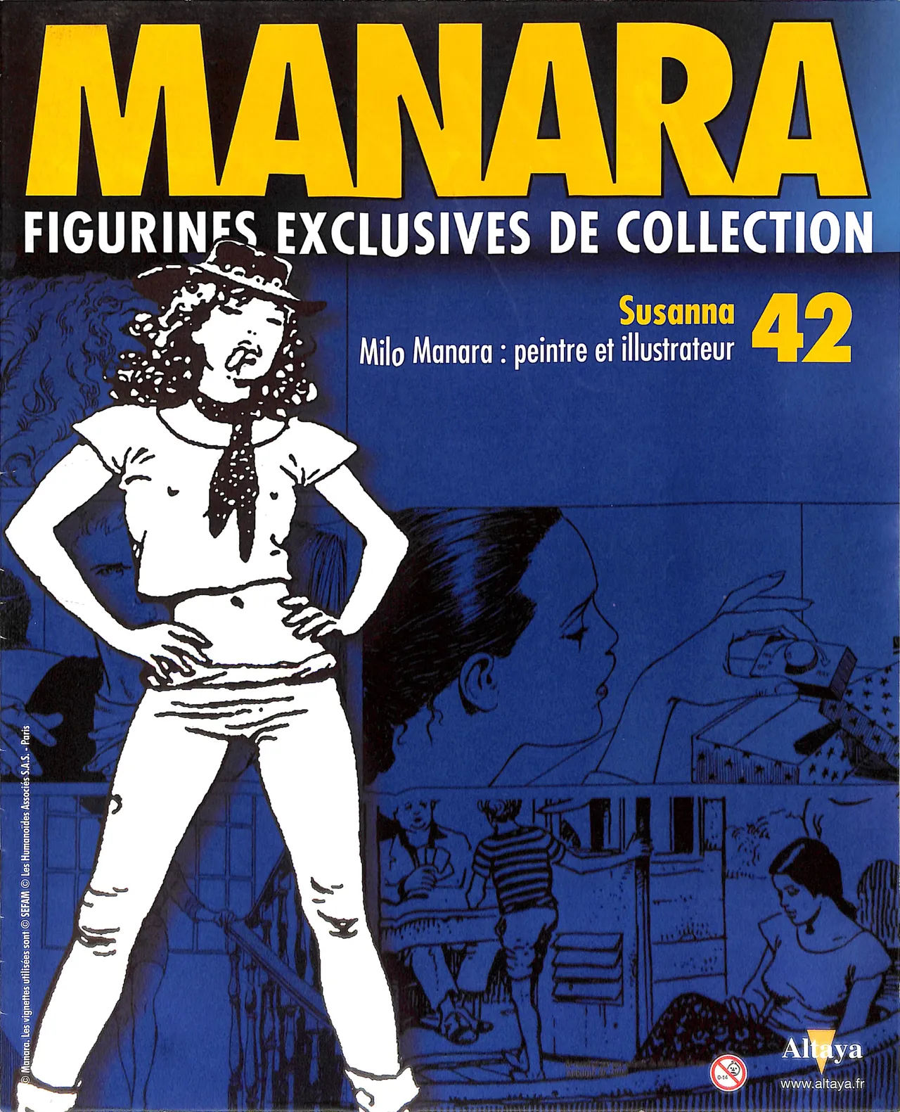 Figurines #42 : Susanna - Milo Manara : peintre et illustrateur page 1 full