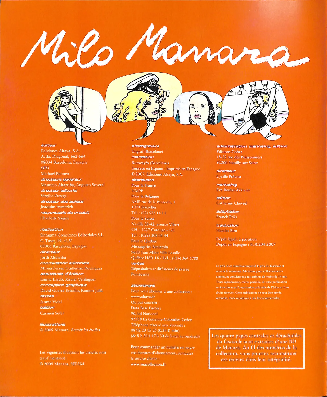 Figurines #42 : Susanna - Milo Manara : peintre et illustrateur page 2 full