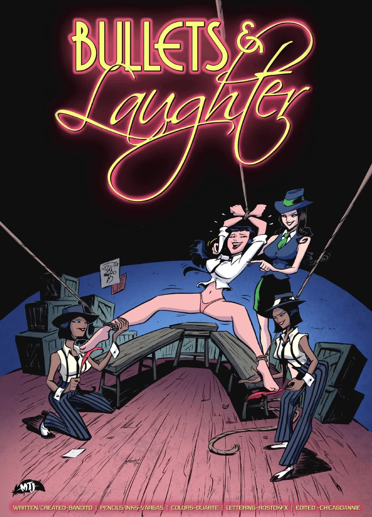 Bullets & Laughter 1-4 page 1 full