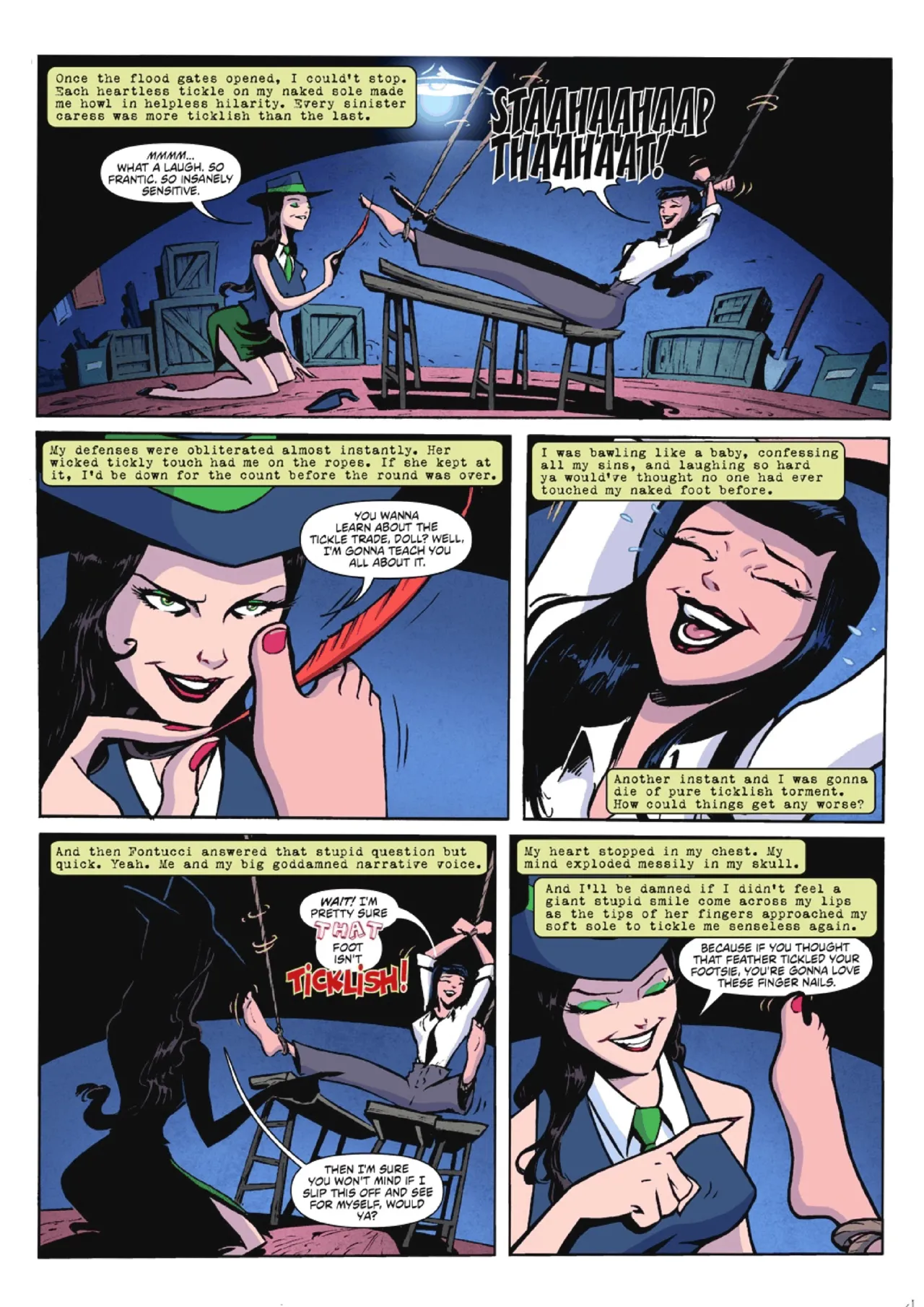 Bullets & Laughter 1-4 page 6 full