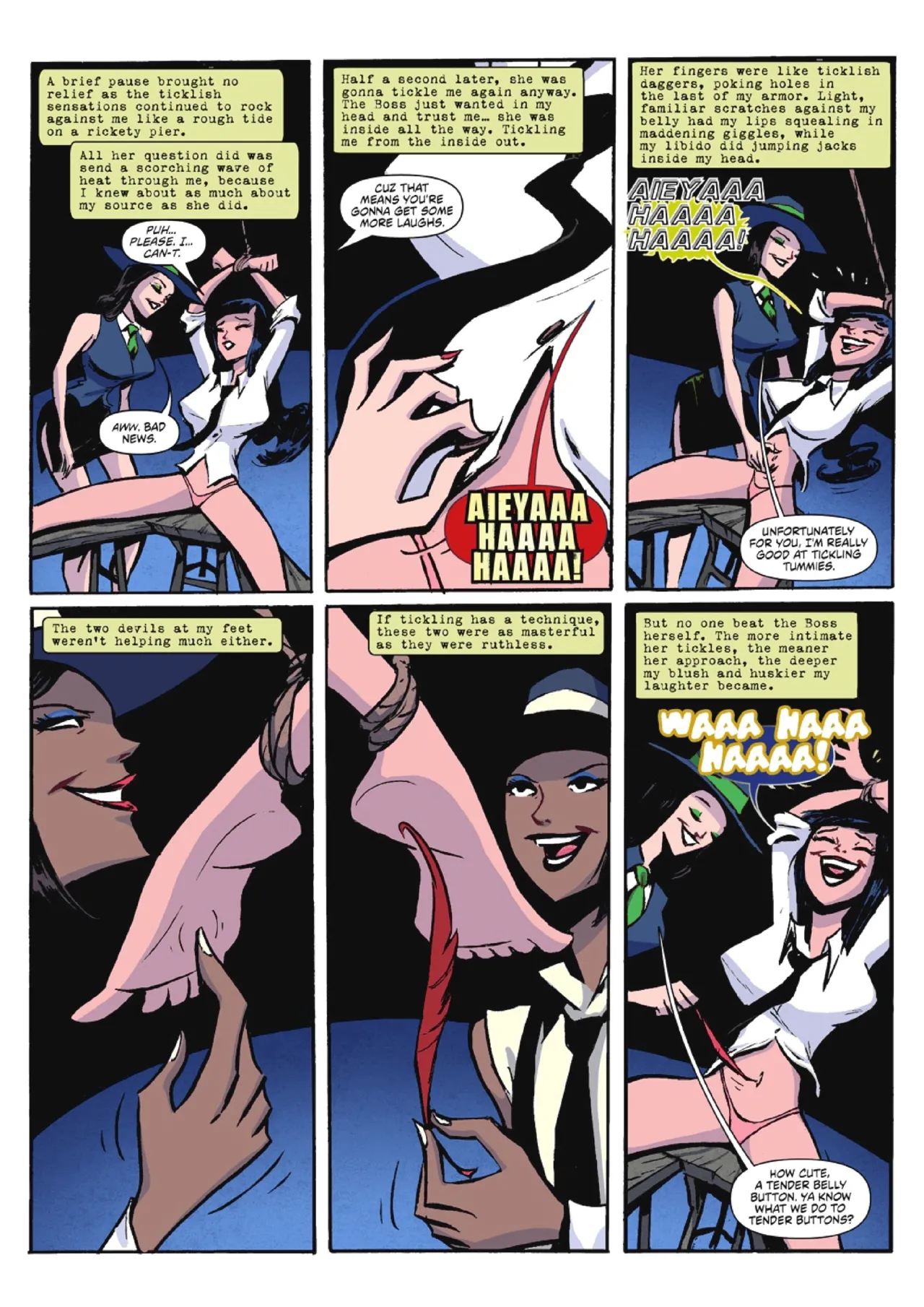 Bullets & Laughter 1-4 page 9 full