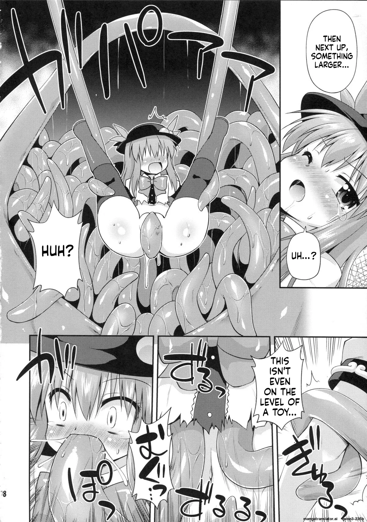 Tenshi-chan to Shokushu Jikken!? - Tentacle experiment with Tenshi-chan!? page 7 full