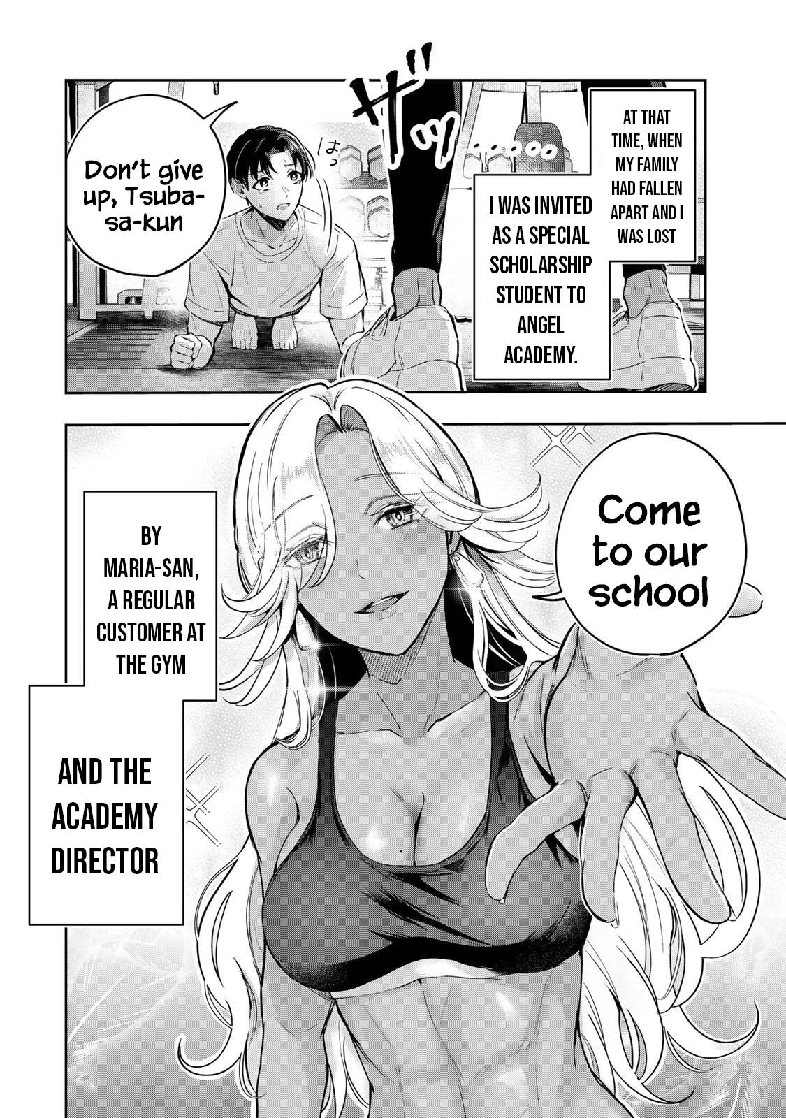 Datenshi-chan wa Ganbarenai | The Fallen Angel Girls Can’t Give It Their All  01 page 4 full