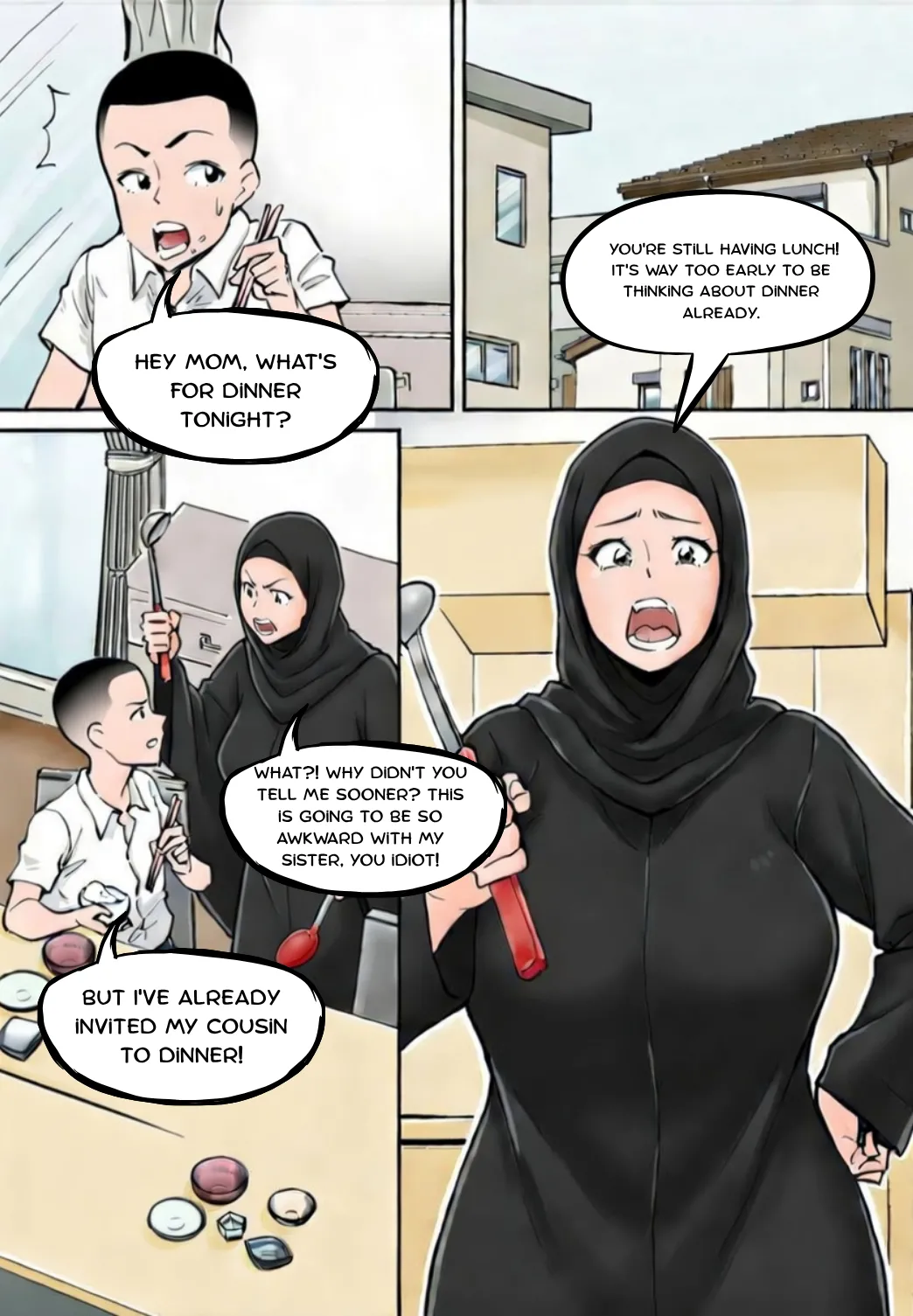 Mother Swap: BBC My Cousin's Mother page 1 full