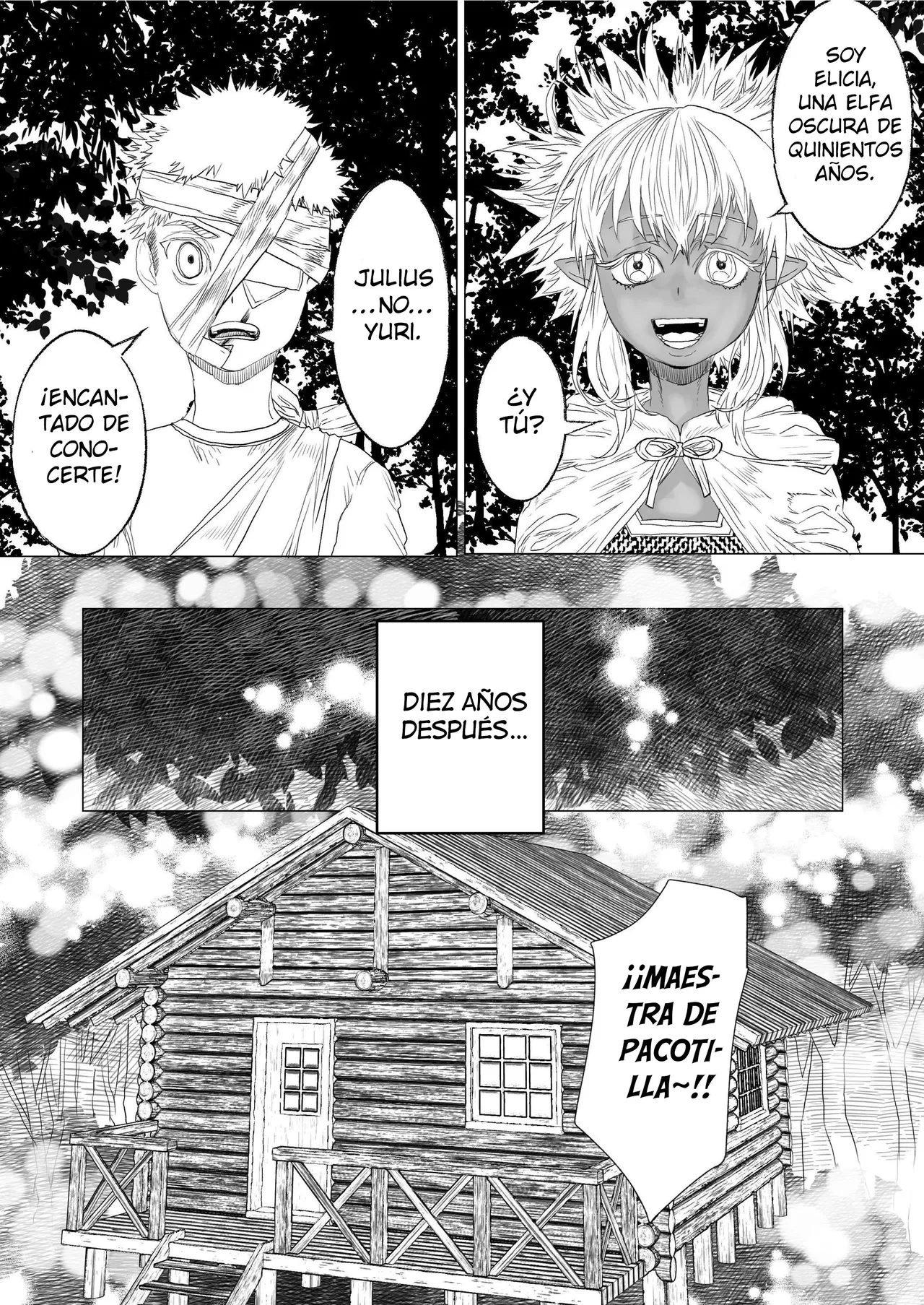 Hatsukoi wa Toshishita Deshi to 500-sai Elf no Junjou Haramase Hatsujouki page 6 full