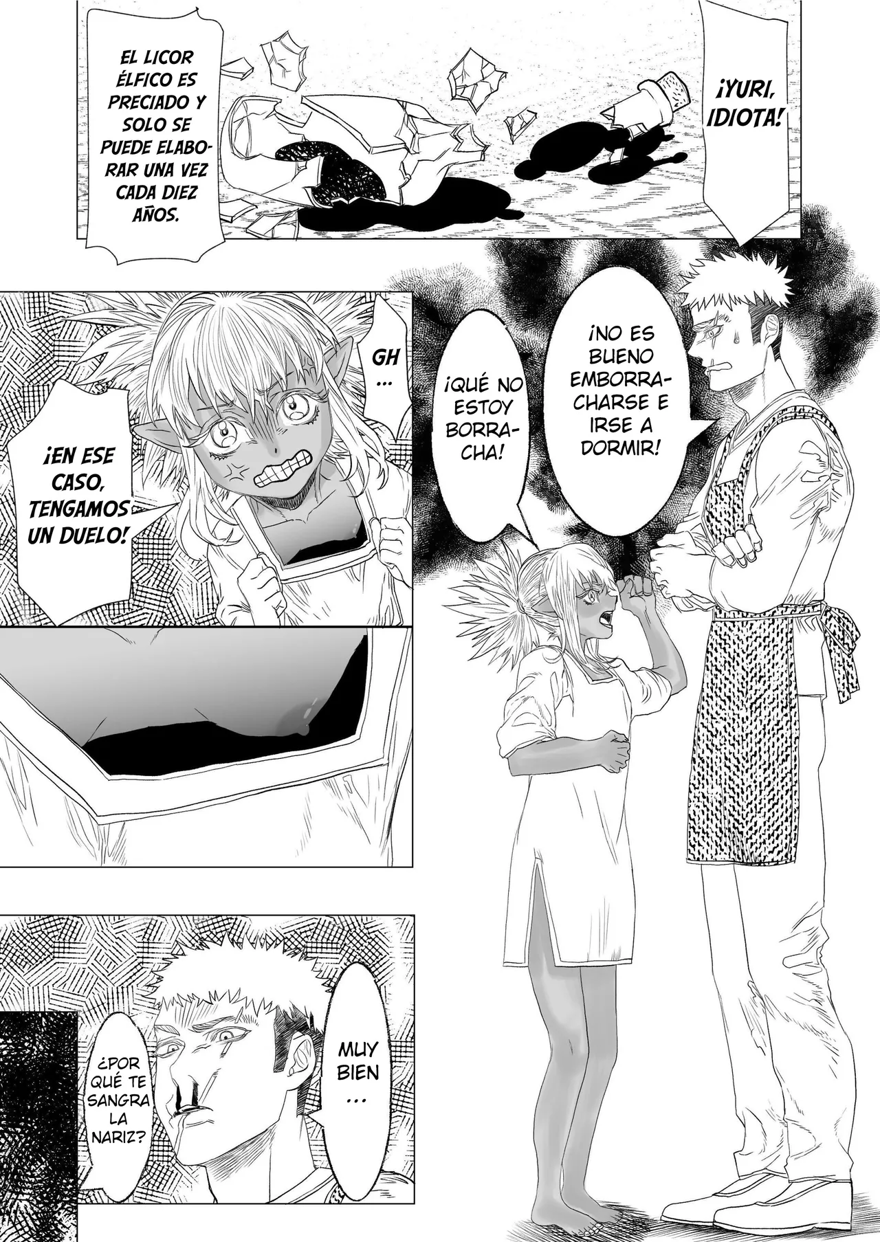 Hatsukoi wa Toshishita Deshi to 500-sai Elf no Junjou Haramase Hatsujouki page 8 full
