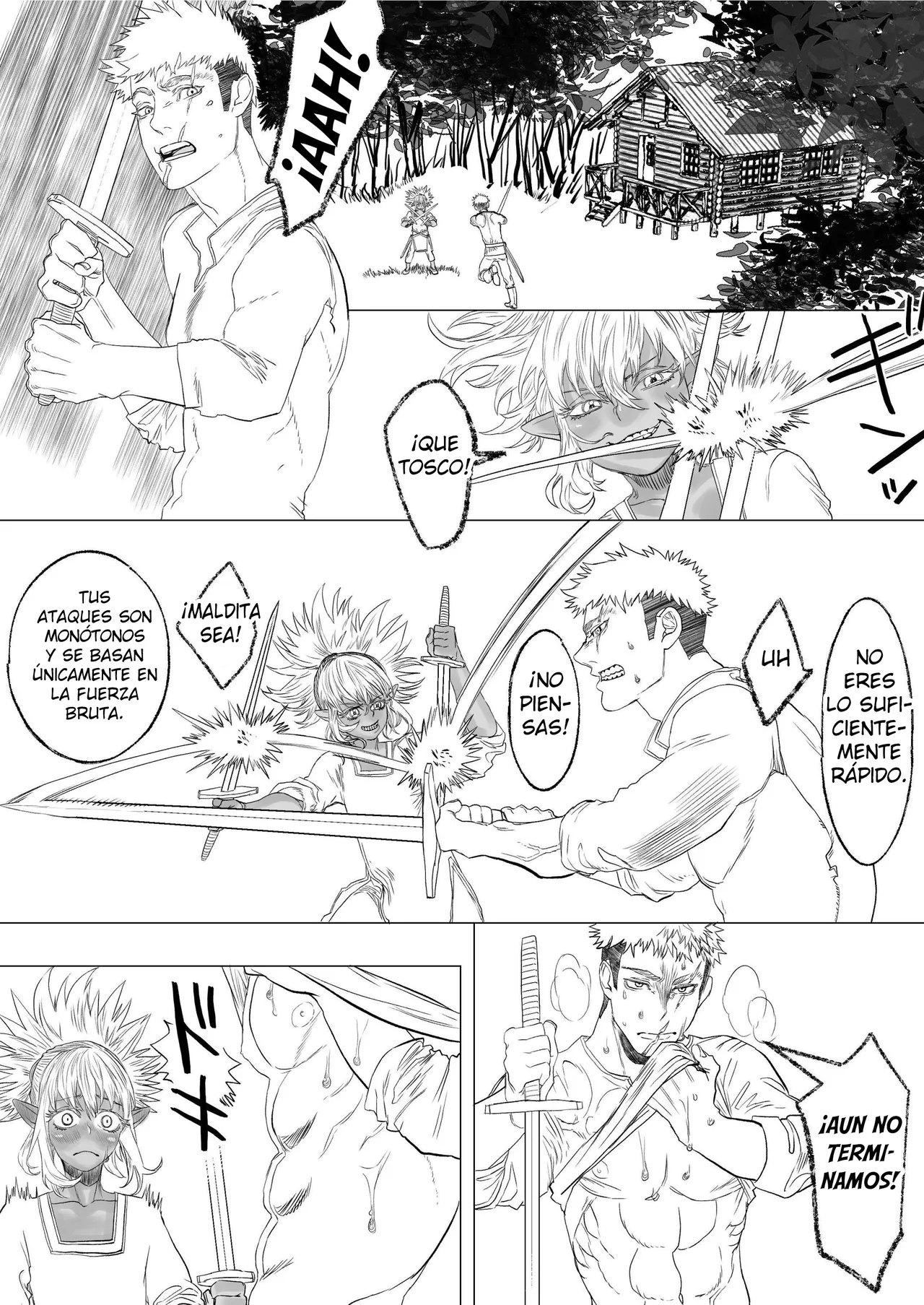 Hatsukoi wa Toshishita Deshi to 500-sai Elf no Junjou Haramase Hatsujouki page 9 full