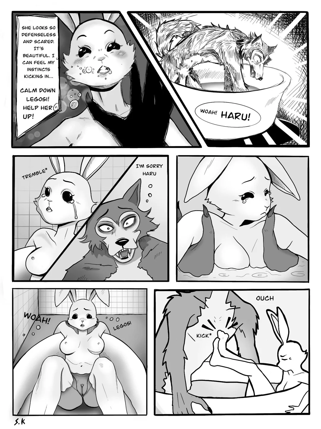 Beastars Bunny & Beast page 6 full