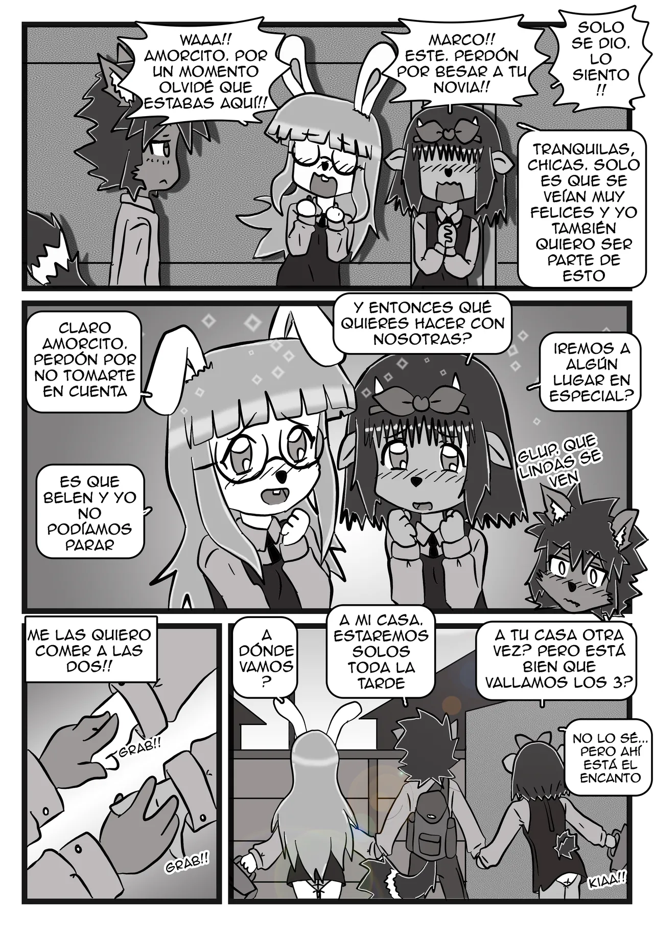 Nuestro Secreto de a Tres:. El Despertar de Belén page 10 full