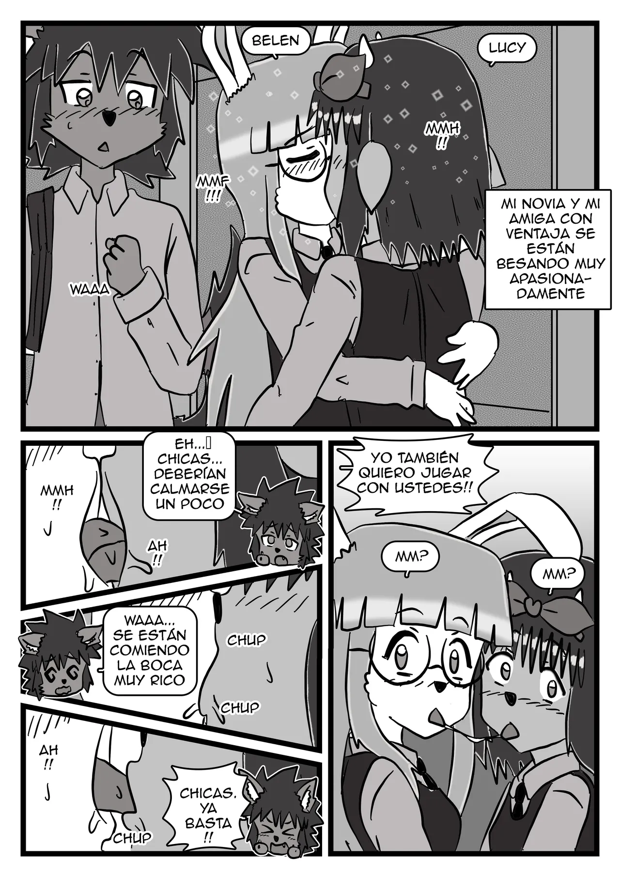 Nuestro Secreto de a Tres:. El Despertar de Belén page 9 full