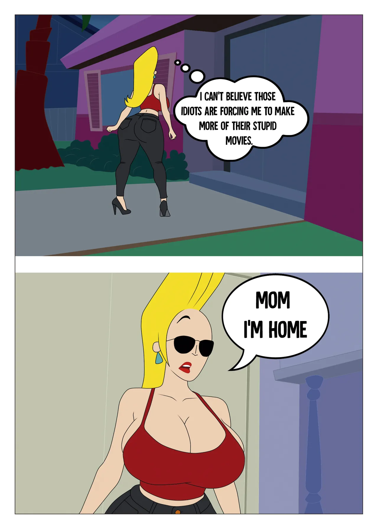 Sun, Beach and a Blond page 2 full