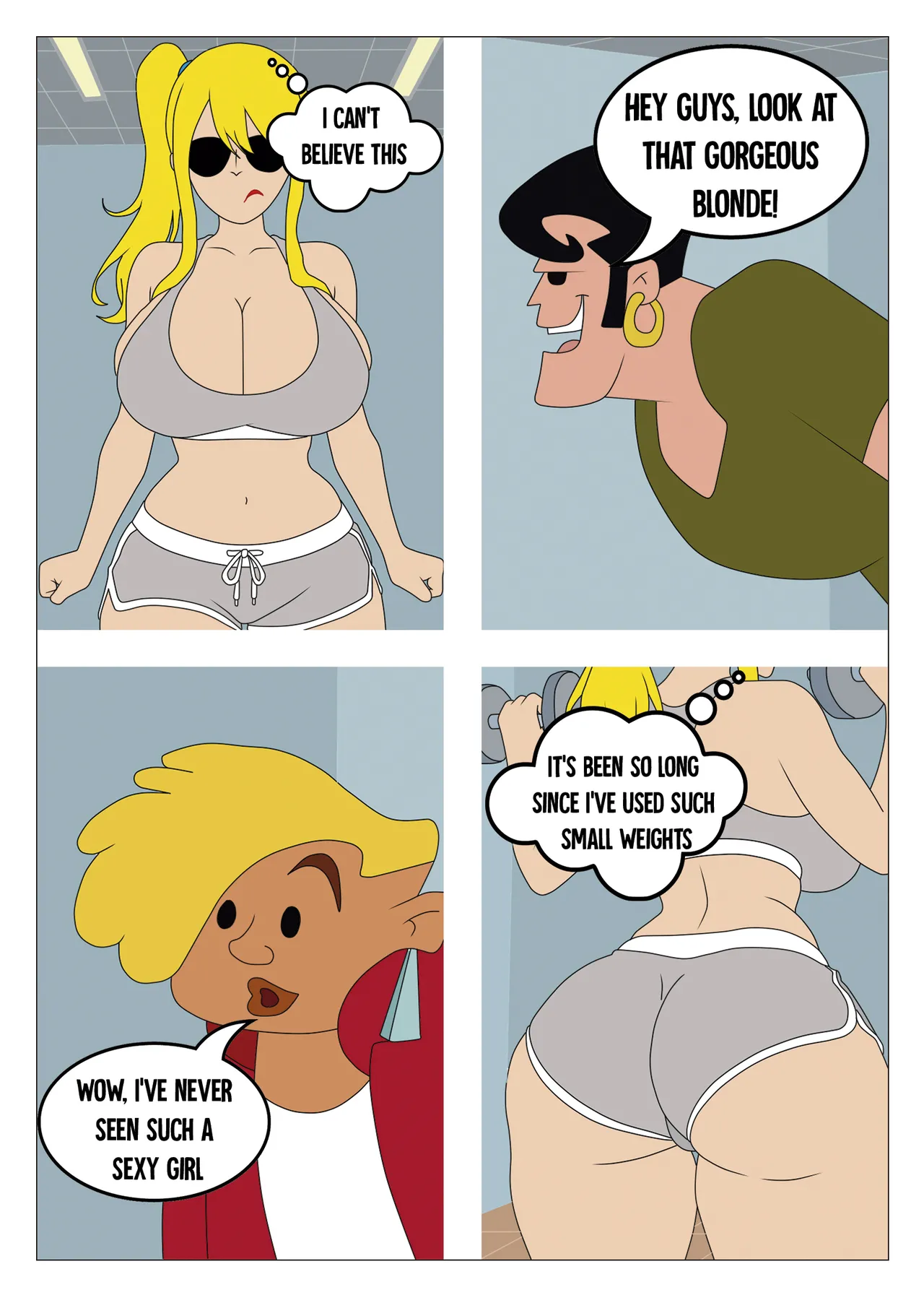 Sun, Beach and a Blond page 9 full