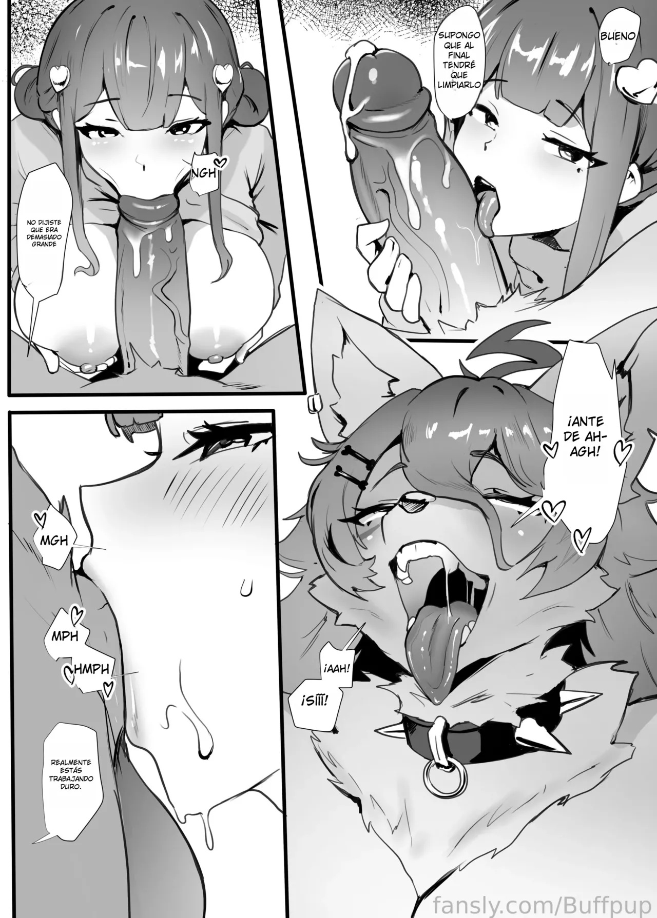 My Friend Buffpup can grow a Cock｜A Mi Amiga Buffpup le puede Crecer un Pene page 12 full