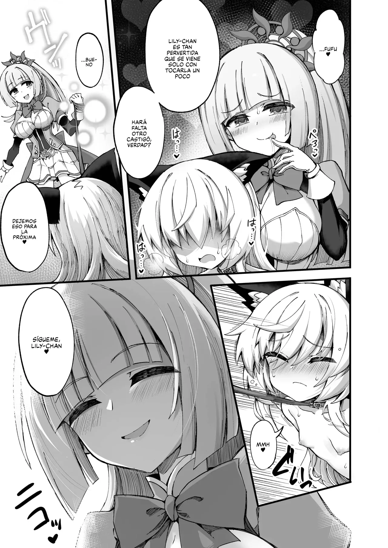 Mazo Neko x Mahou Shoujo ~Aku no Mahou Shoujo ga, Seigi no Mahou Shoujo to Suenagaku Shiawase ni Kurasu Manga~ page 6 full