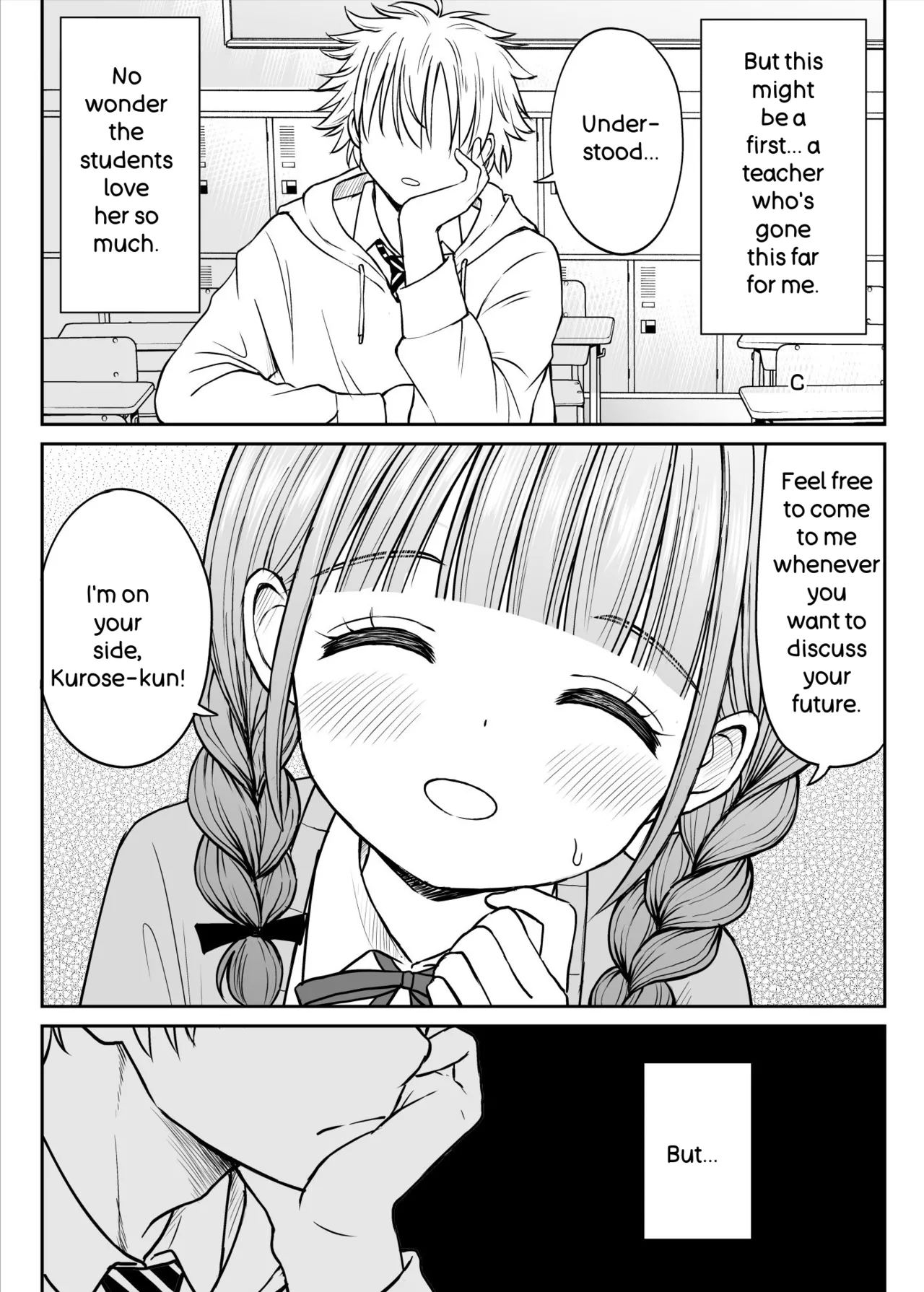 Please Don't Bully Sensei Too Much... ~The Day the Kind, Baby-Faced, Big-Breasted Hanasaki-Sensei’s Heart Broke~ page 11 full