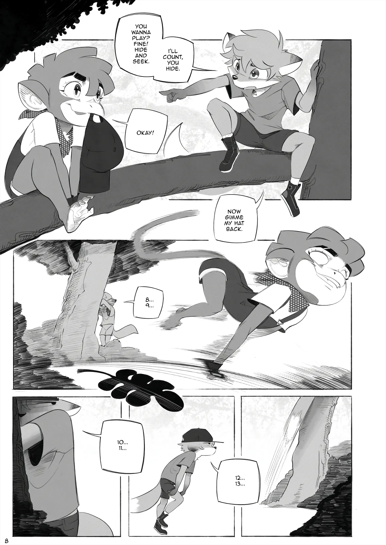 The Billie Jean Comic page 8 full