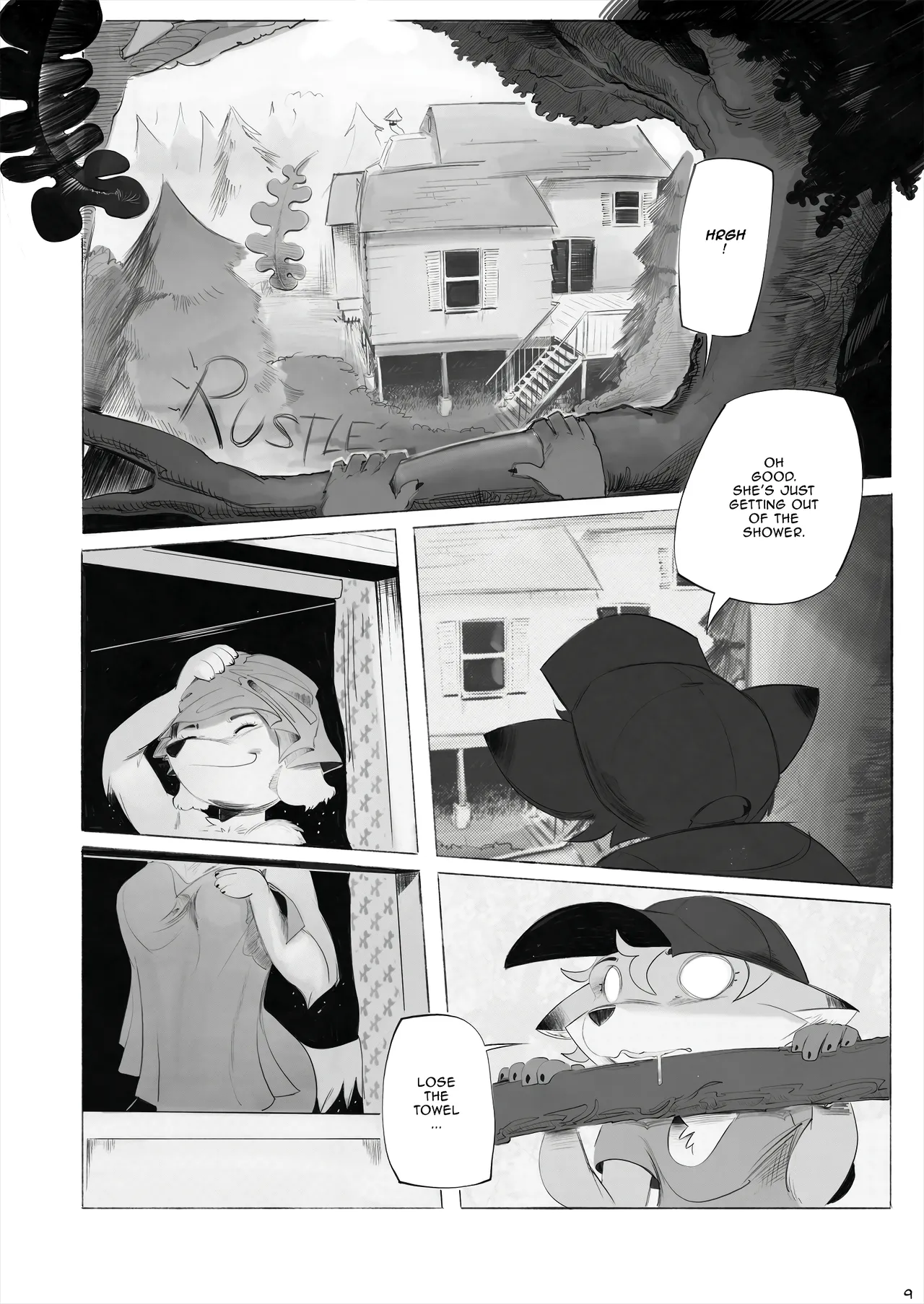 The Billie Jean Comic page 9 full