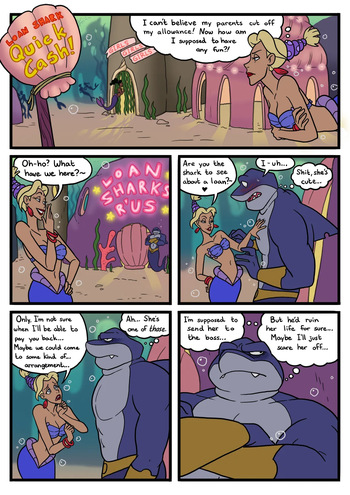[DontFapGirl) Loan Shark (The Little Mermaid) cover