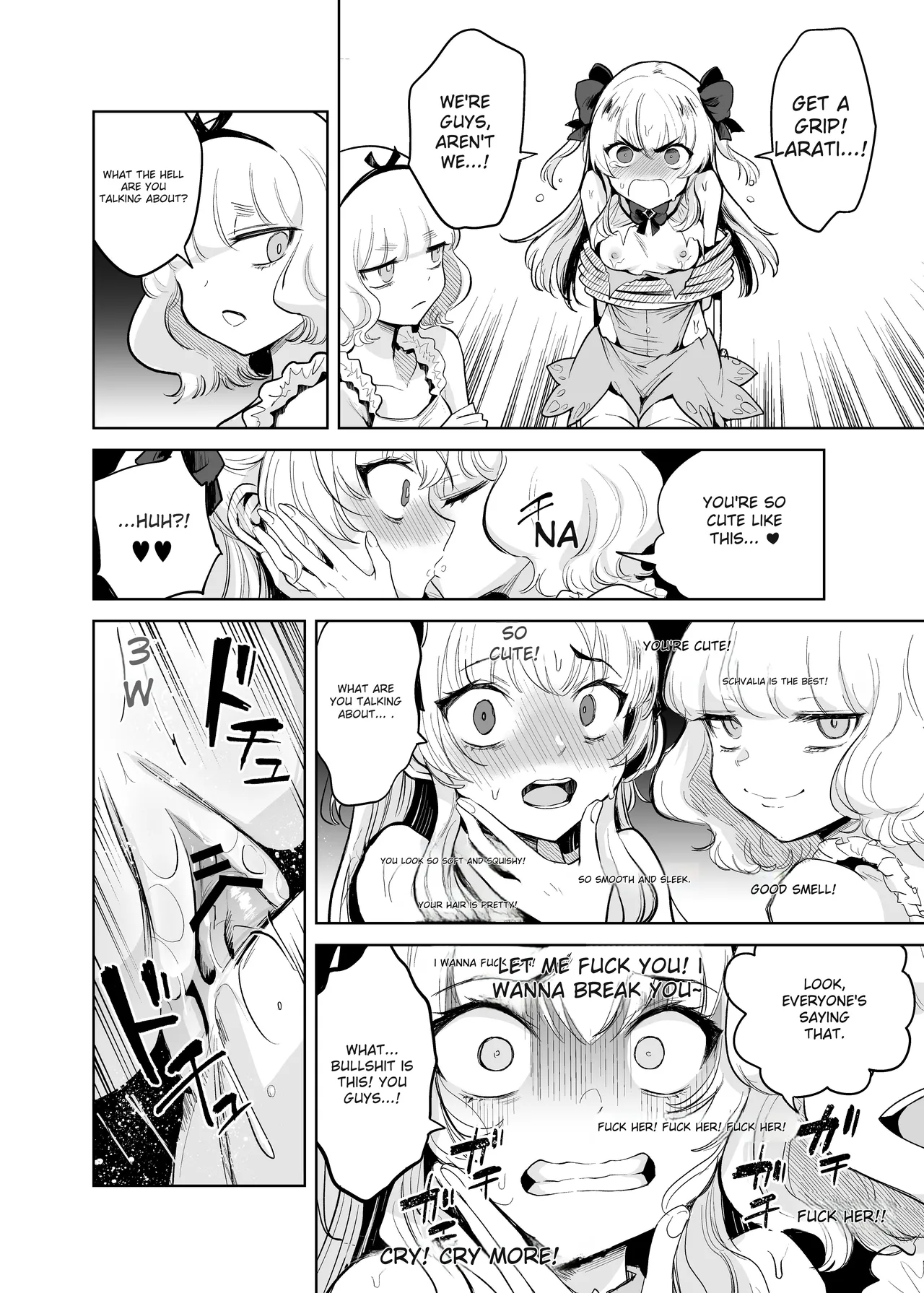 TS Mahou Shoujo Chevalier-chan to Sono Nakama wa Mesu ni Otosarete Mou Otoko ni Modorenai tte Maji desu ka!? | Is it true that TS Magical Girl Chevalier-chan and her companions have succumbed to depravity and can no longer ever return to being men! page 11 full