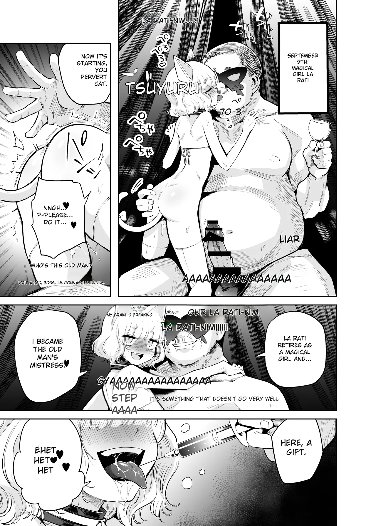 TS Mahou Shoujo Chevalier-chan to Sono Nakama wa Mesu ni Otosarete Mou Otoko ni Modorenai tte Maji desu ka!? | Is it true that TS Magical Girl Chevalier-chan and her companions have succumbed to depravity and can no longer ever return to being men! page 4 full