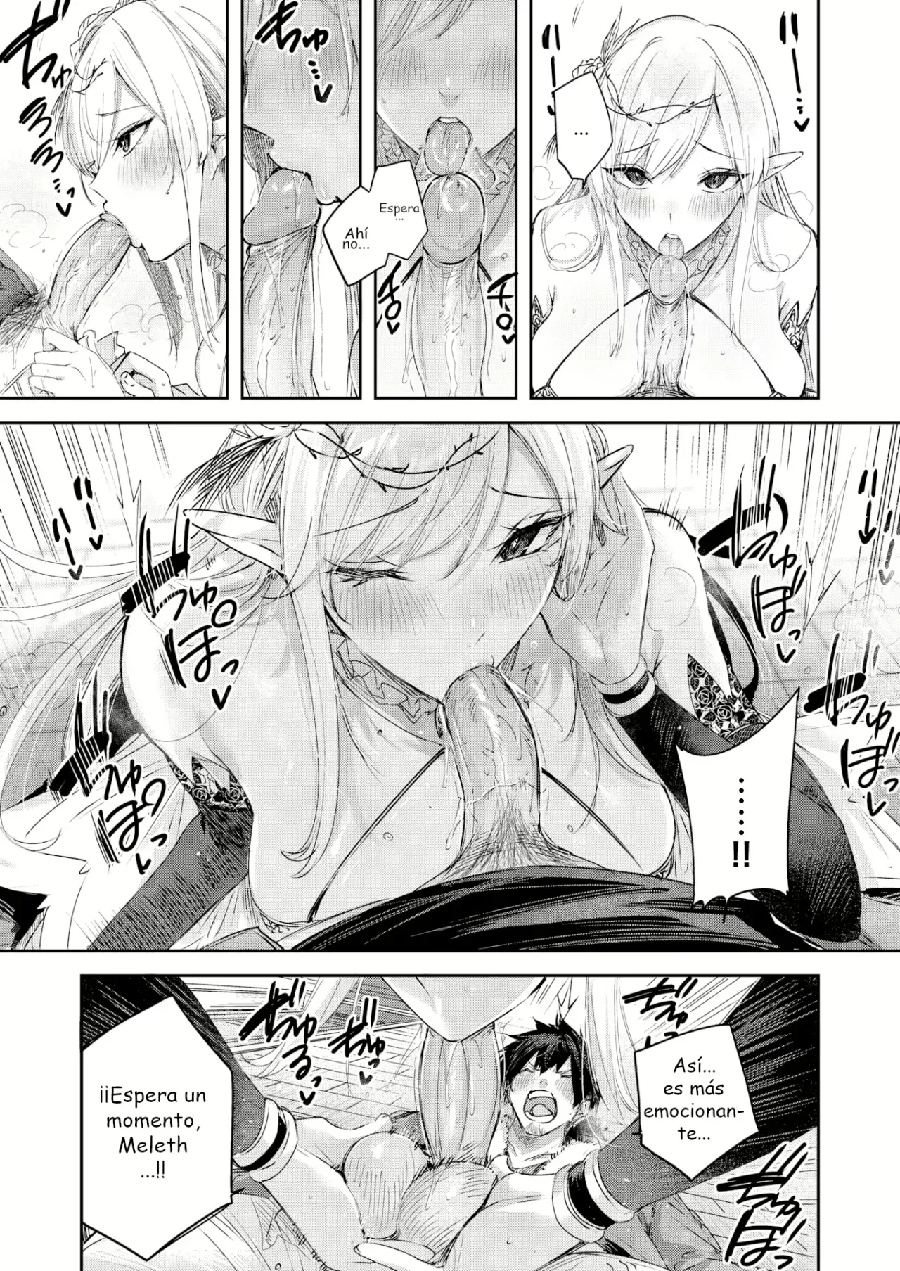 Dokushinn Hunter no Deai ha Elf no Mori de♡ page 10 full